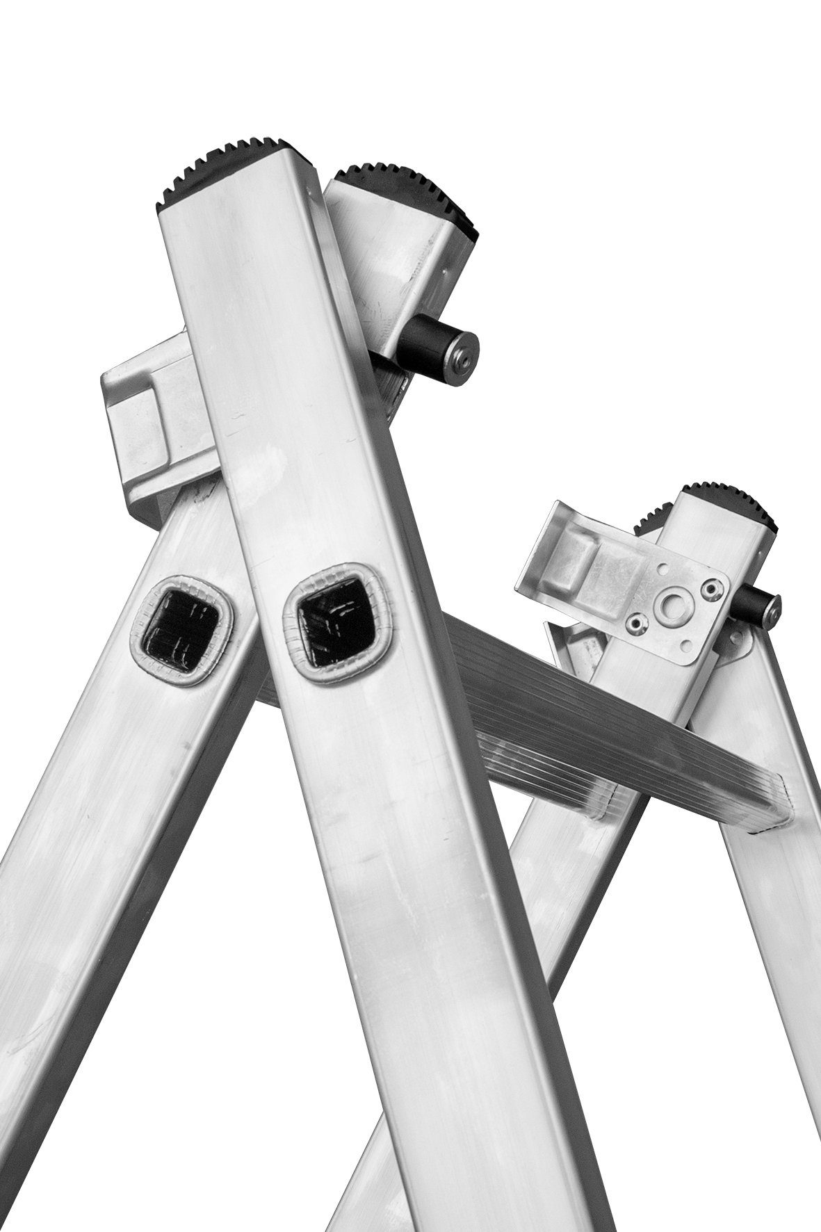 VaGo-Tools Multi-Purpose Ladder Aluminum Ladder 3 x 6 Steps (Piece)