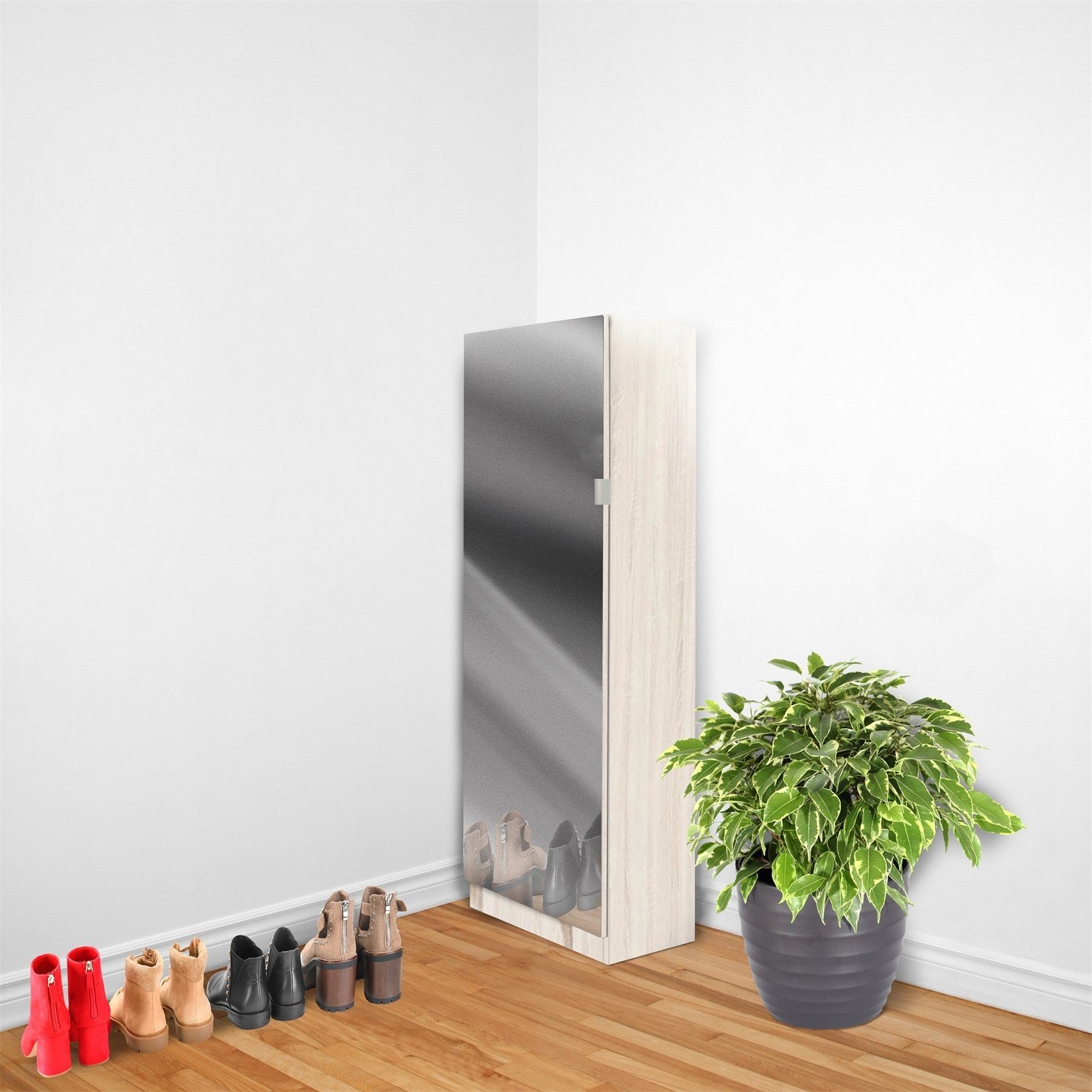 HTI-Line Schuhschrank Spiegelschuhschrank Thekla L (Stück, günstig online kaufen