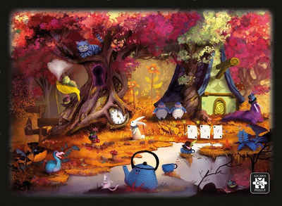 Asmodee Puzzle Arcana Puzzle: Alice im Wunderland, Puzzleteile