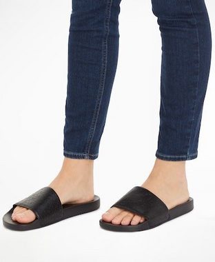 Calvin Klein POOL SLIDE - MONO Badepantolette mit vorgeformtem Fußbett