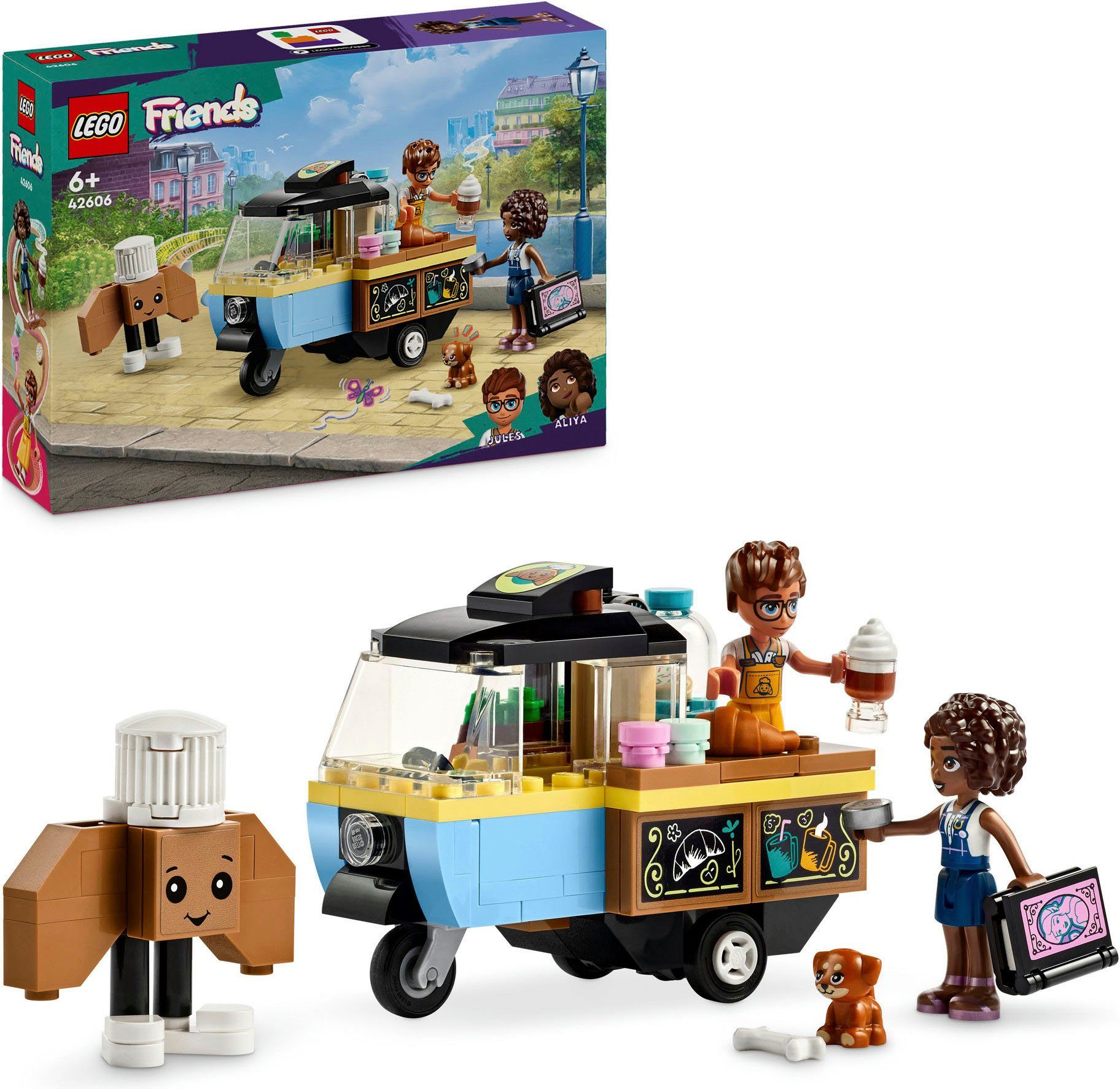 LEGO® Rollendes Café (42606), LEGO Friends Konstruktionsspielsteine, (125 S günstig online kaufen