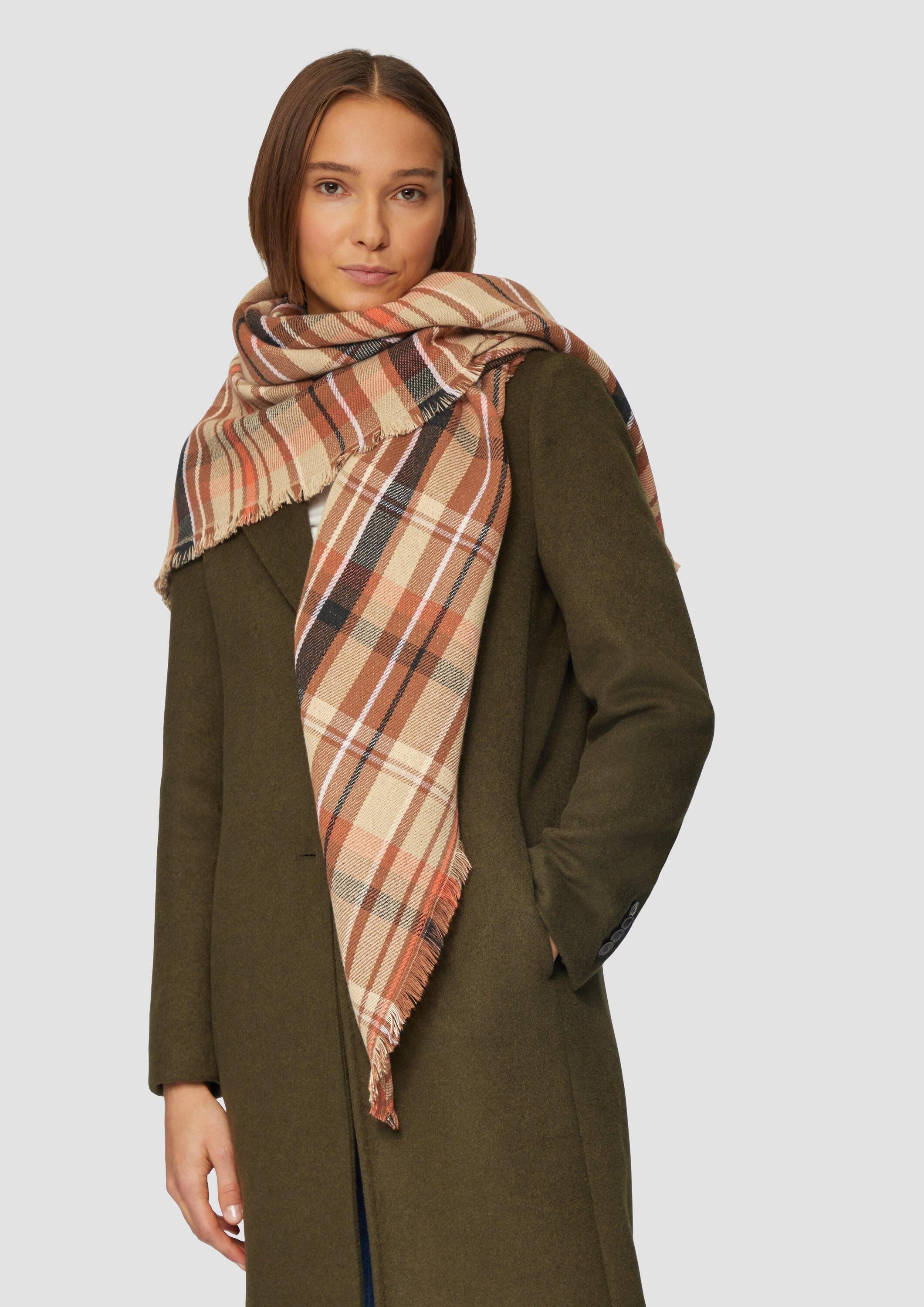 s.Oliver Schal Schal, Doubleface-Dreieckstuch aus Viskosemix günstig online kaufen