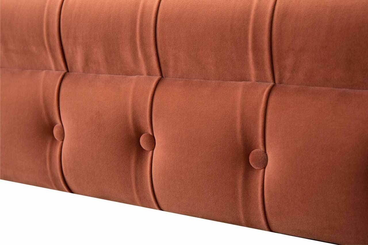 Made Europe 3 Polster Stoff, Chesterfield JVmoebel In Couch Sitzer Sofa Couchen Textil Luxus