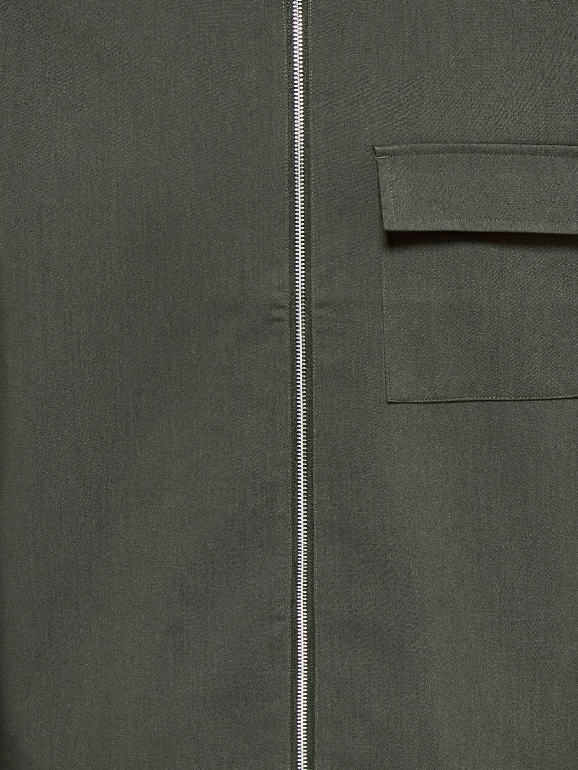 ONLY & SONS Langarmhemd ONSWILL REG 0292 ZIP OVERSHIRT FRML NOOS Materialmix, regular fit
