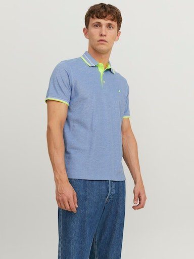 JJEPAULOS SS Poloshirt Cobalt NOOS Jones Jack Bright POLO &