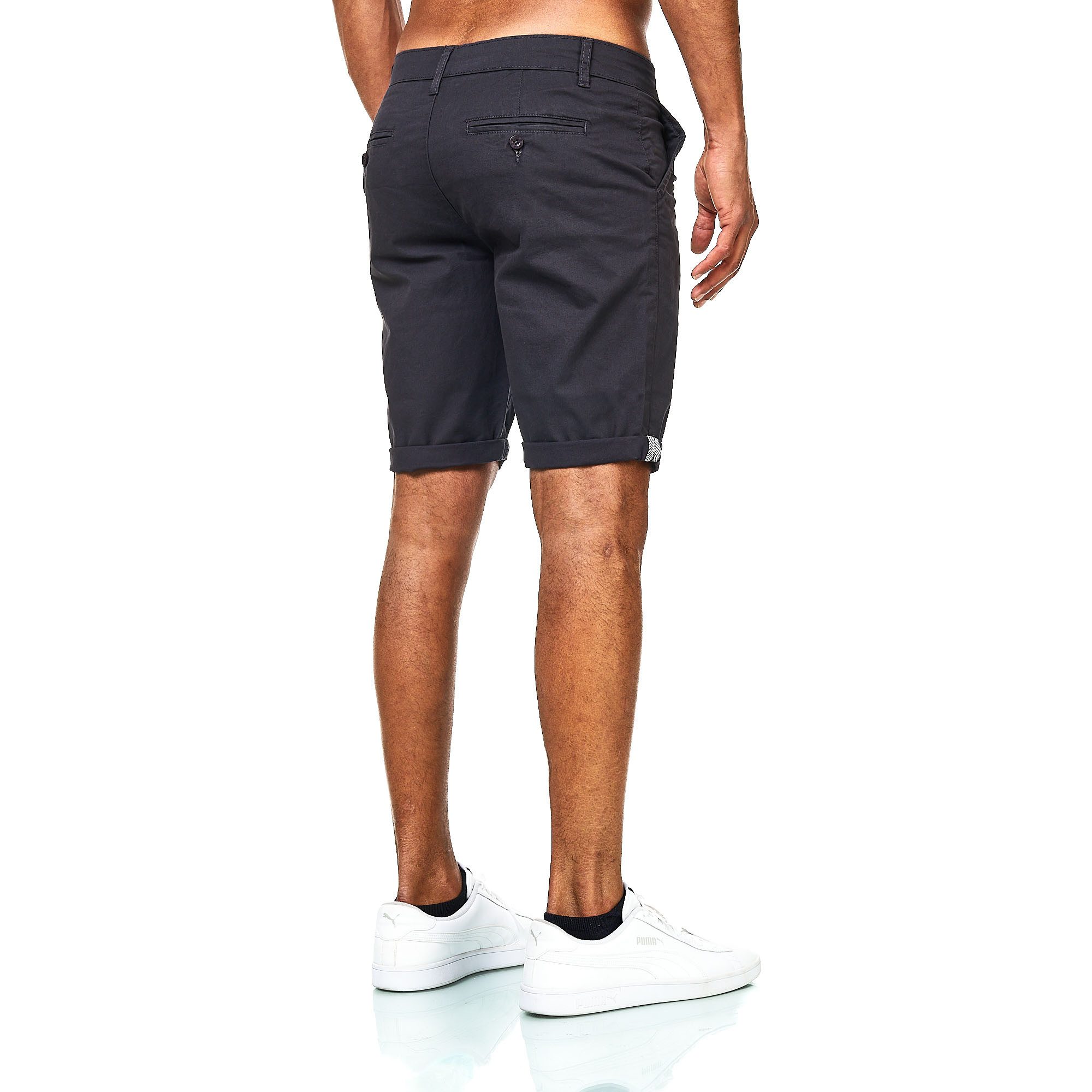 D'MARO Chinoshorts Kurze Hosen Herren - Shorts Männer - Sommer-Hose Elasthan, Bermuda, Casual