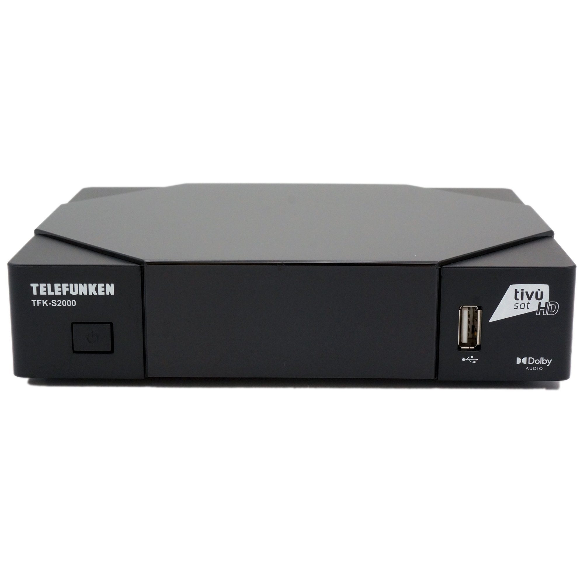 TFK-S2000 Receiver SAT-Receiver aktiviert Full HEVC, Telefunken HD DVB-S2 mit zertifiziert Sat