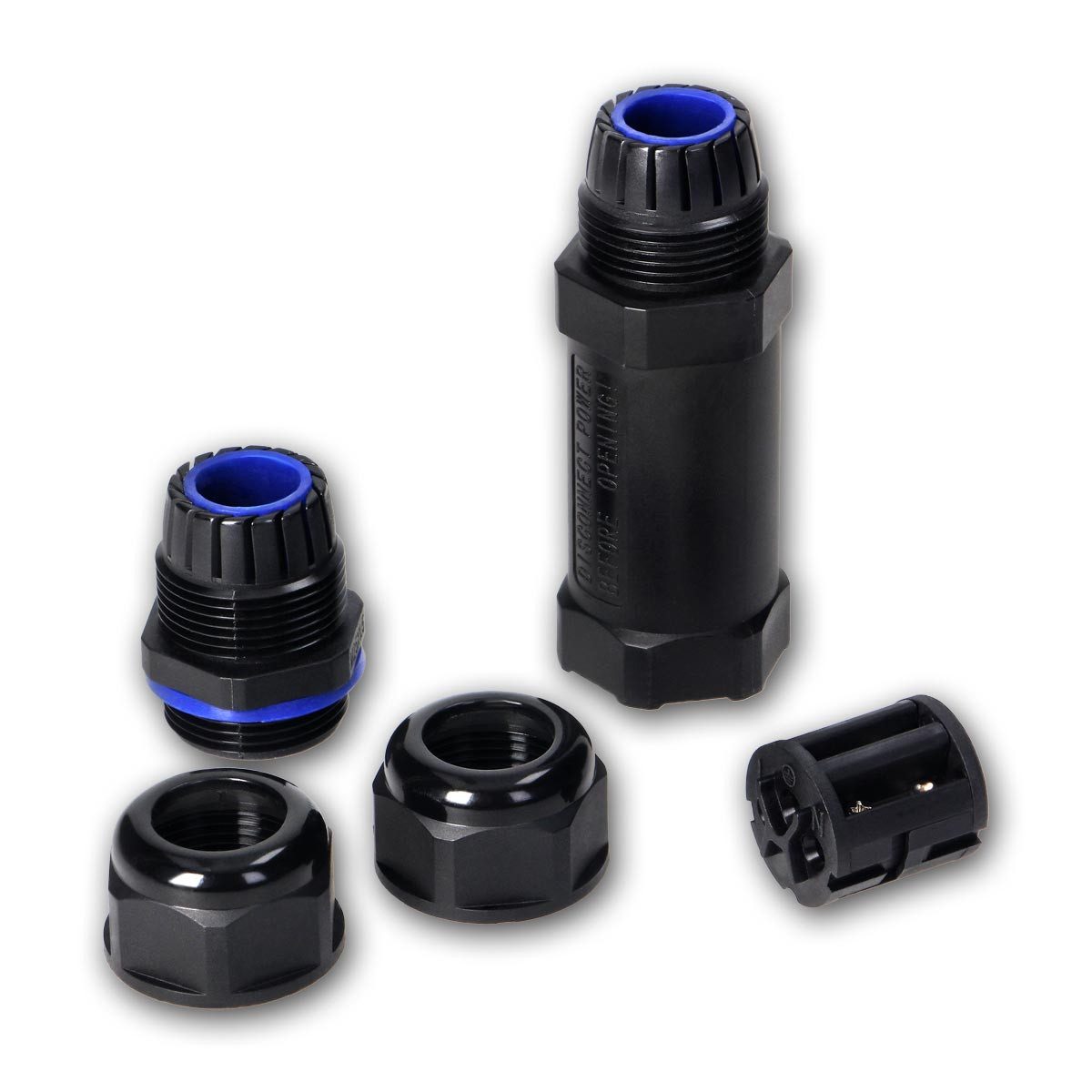 world-trading-net Kabelverbinder-Sortiment Standard-Kabelmuffe für 3x6mm², IP68, UV-stabil