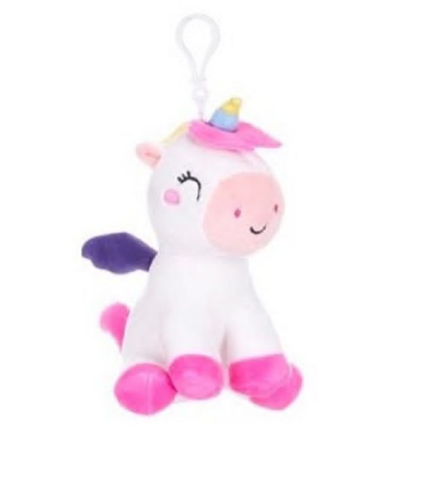 Kawaii Kuscheltier KAWAII Kuties Plüsch Kuscheltier Plüschfigur Bagclip 12 cm Einhorn (1-St), Stofftier für Kinder Anime Kawaii Plush Cute Plushie Geschenke