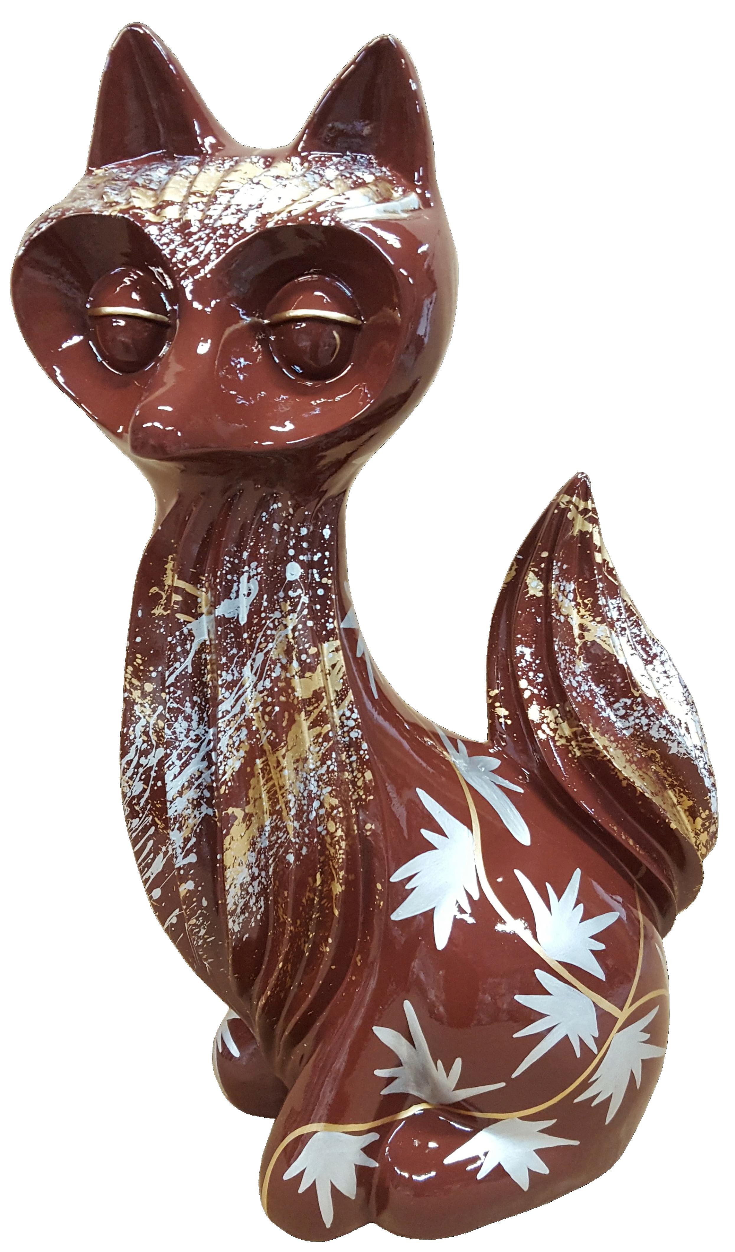 Xlmoebel Skulptur Abstrakte Fuchsskulptur in buntem Designer-Stil für das Loft. (1 St., Abstrakte Figur "Fuchs), Hergestellt in Europa