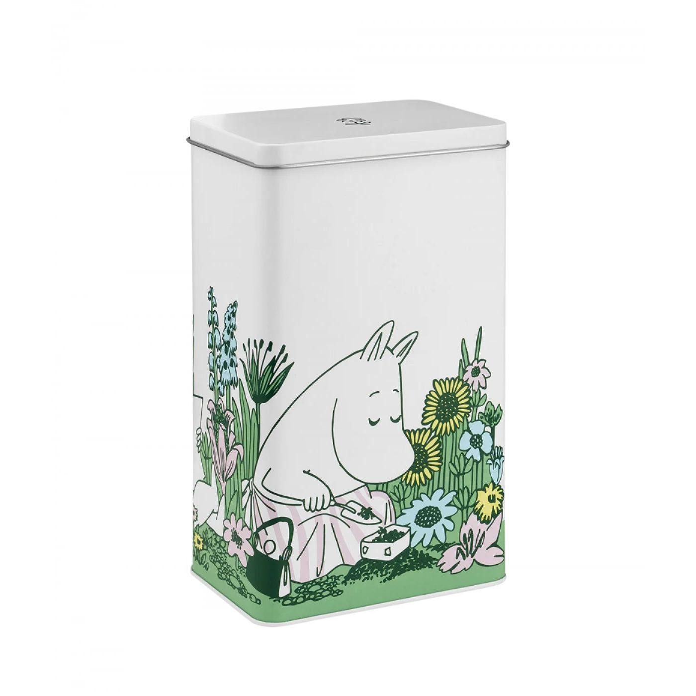 Muurla Kochlöffelhalter Gebäckdose Plätzchendose Moomin In the Garden (12x8x20cm)