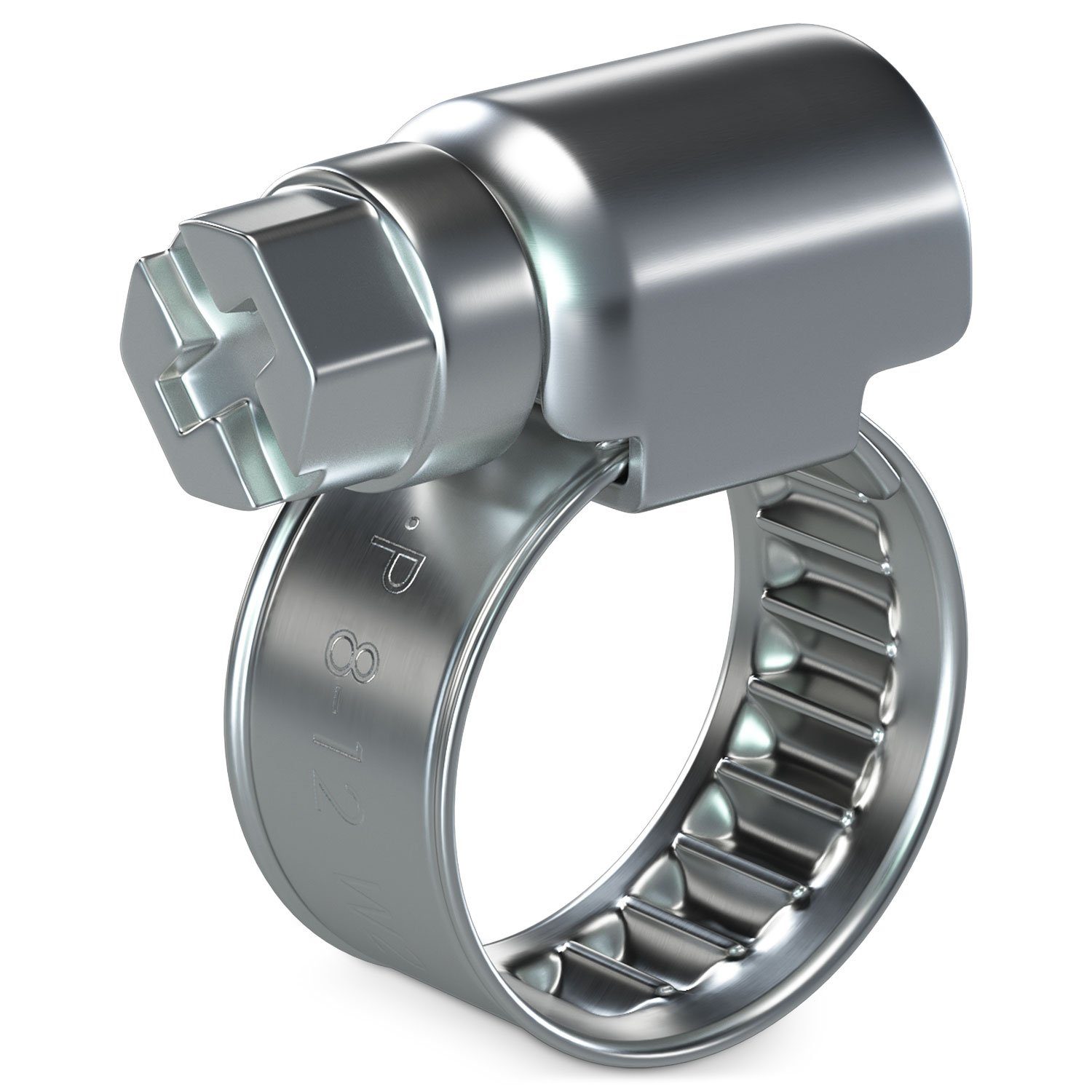 VIOKS Schlauchschelle Schlauchklemme 8-12 mmØ, (1-St), 9 mm Bandbreite W2 für Zulaufschlauch Waschmaschine Geschirrspüler