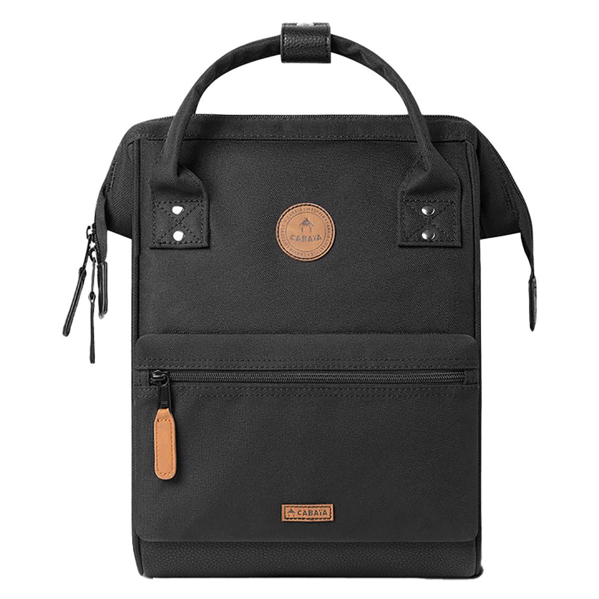 CABAIA Rucksack Adventurer Small Berlin (Set, 3-tlg., inkl. 2 auswechselbaren Vordertaschen), Tagesrucksack mit austauschbaren Vordertaschen