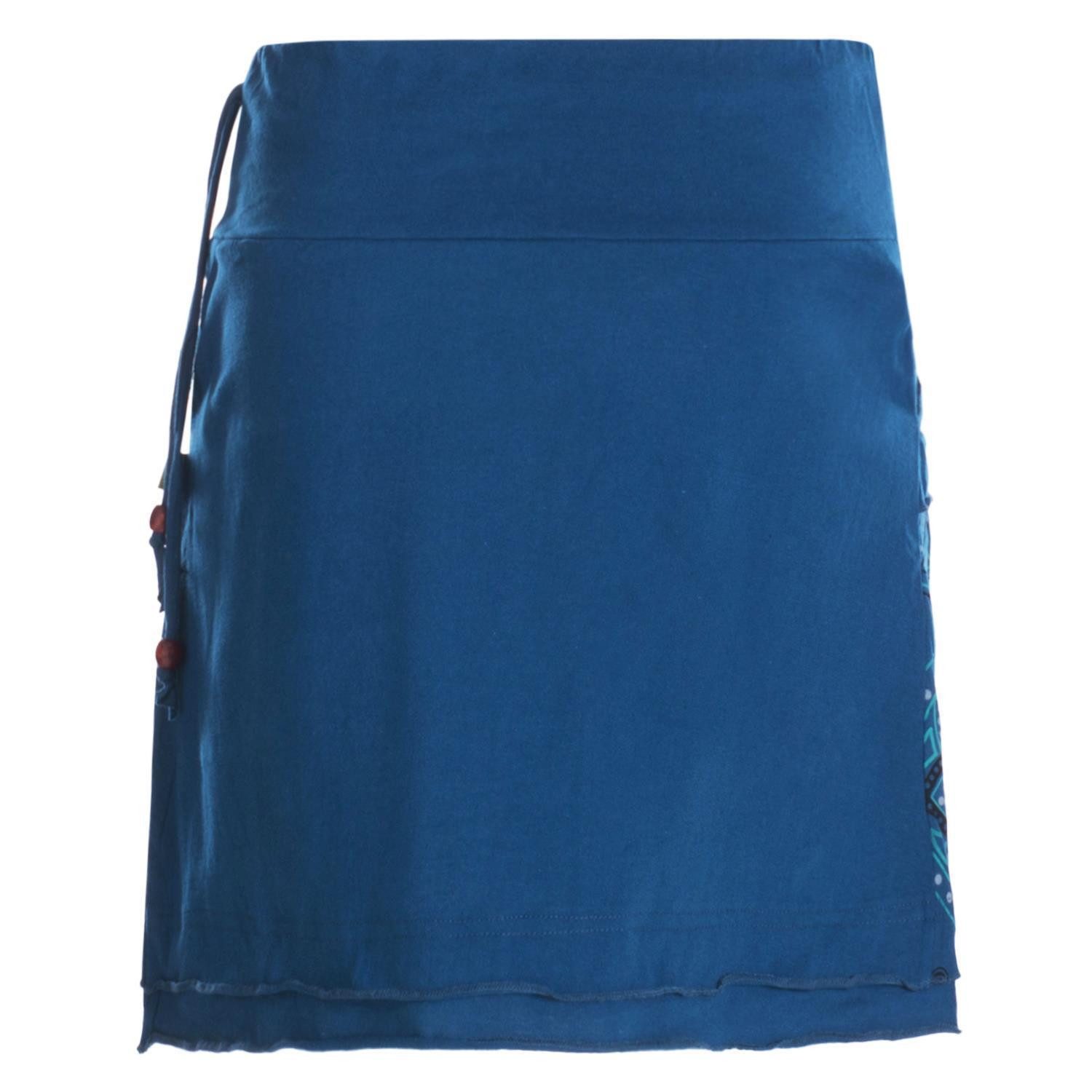 Vishes Minirock Damen Baumwolle Mandala-Muster breiter günstig online kaufen