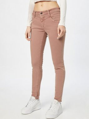 Mavi Skinny-fit-Jeans Adriana (1-tlg) Patches, Weiteres Detail, Fransen, Plain/ohne Details