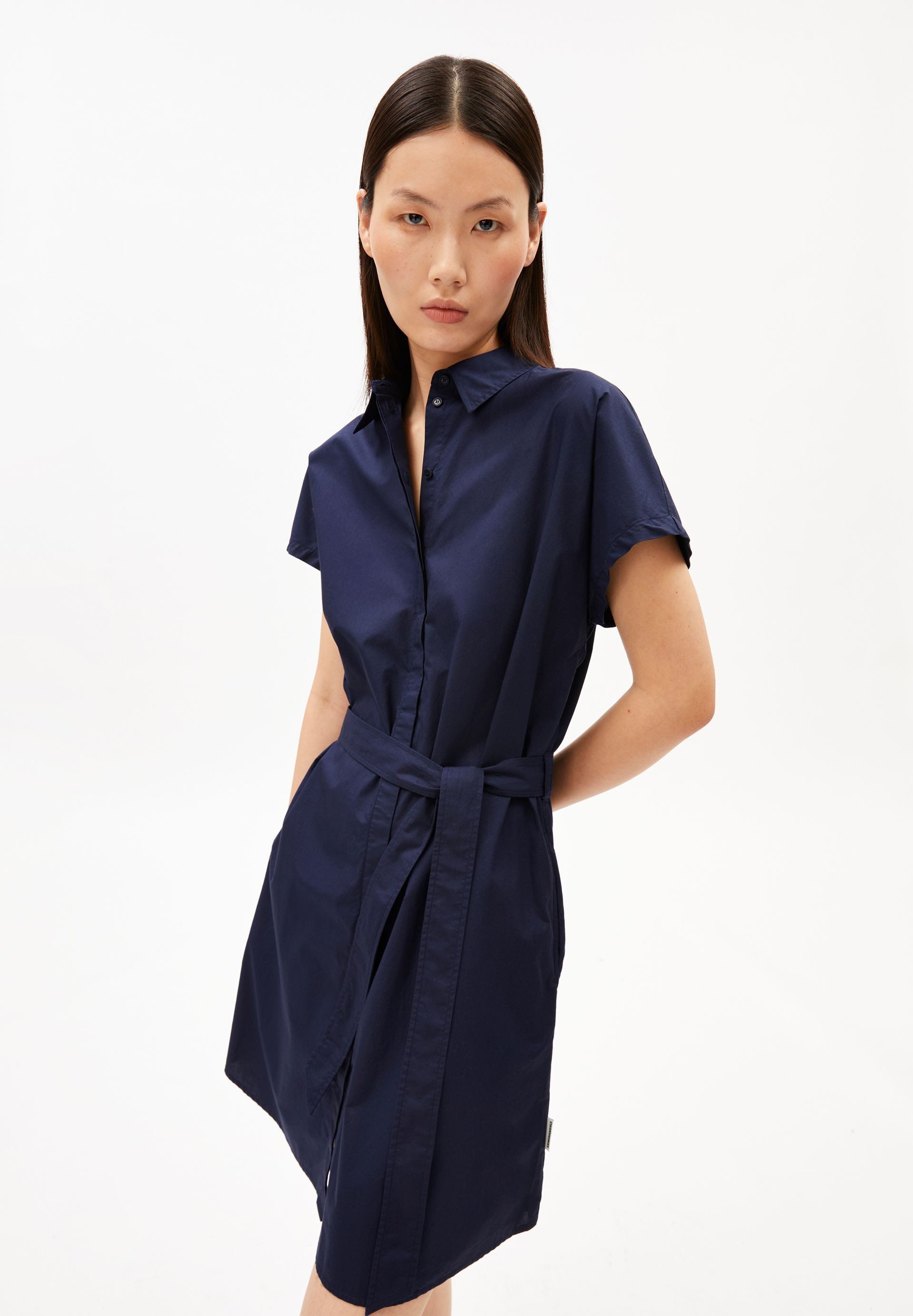 Armedangels Jerseykleid LARISAANA MINI 100% Bio-Baumwolle (Relaxed Fit) 100% Bio-Baumwolle