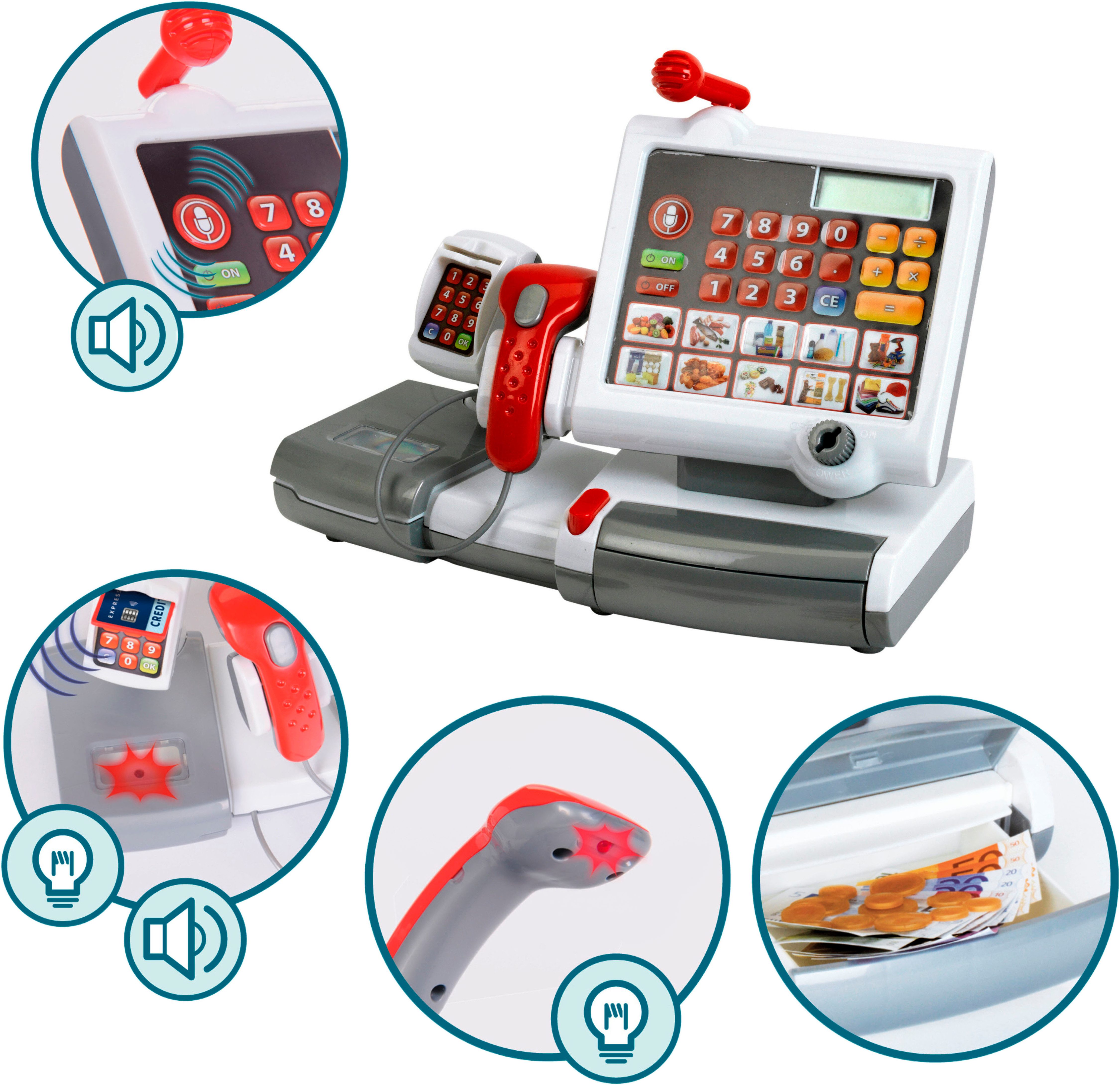 Klein Spielkasse, mit Licht und Sound