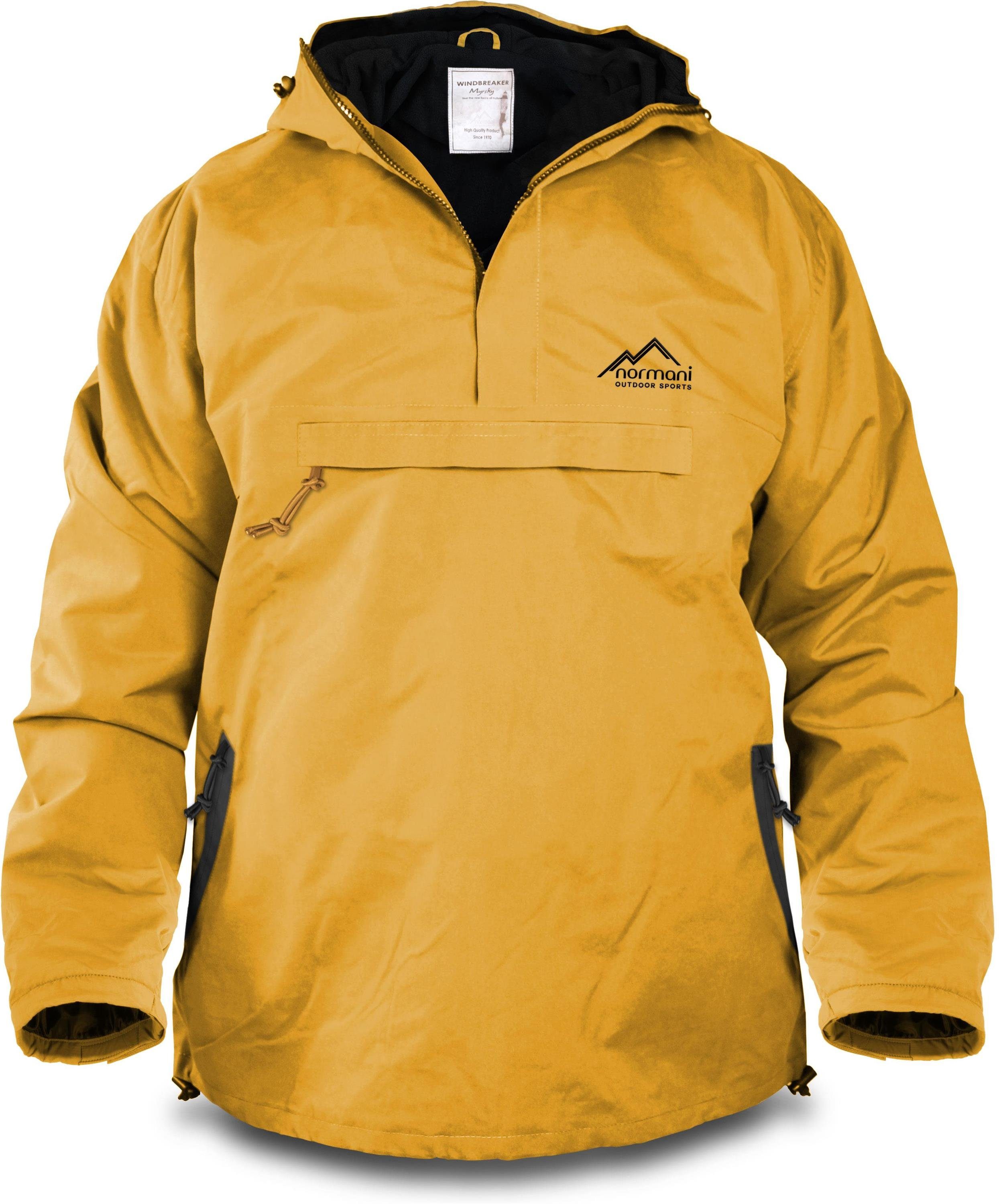 normani Windbreaker Herren Windbreaker Myrsky Wasserdichte Funktionsjacke gefütterte Schlupfjacke