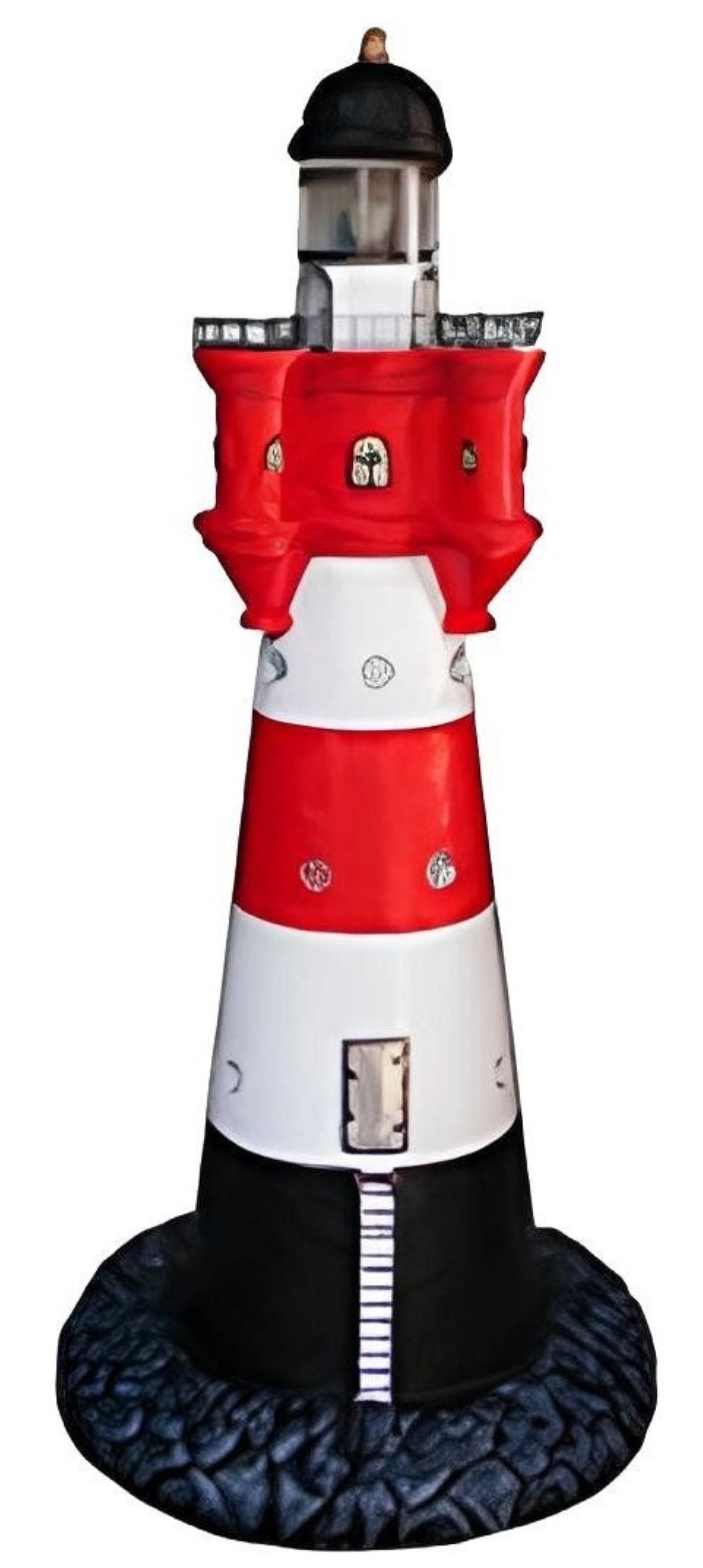 JVmoebel Skulptur Leuchtturm Фигурки Statue Dekoration für Garten und Terrasse (Skulptur L45-50cm), Made in Europa