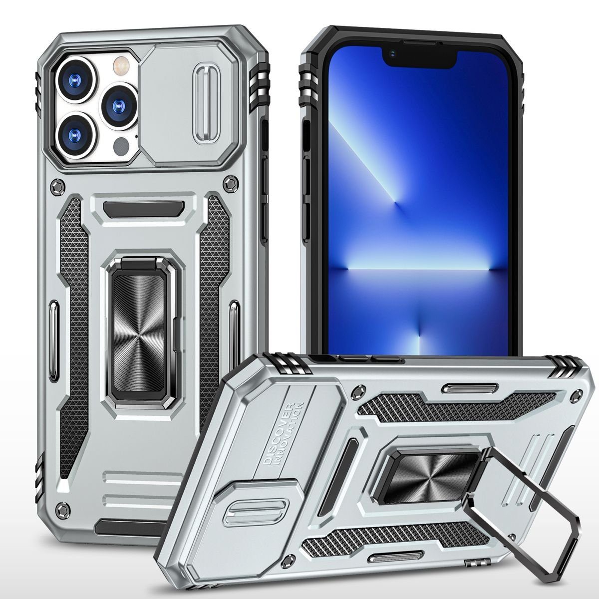 König Design Handyhülle Apple iPhone 15 Pro, Schutzhülle Case Cover Backcover Etuis Bumper