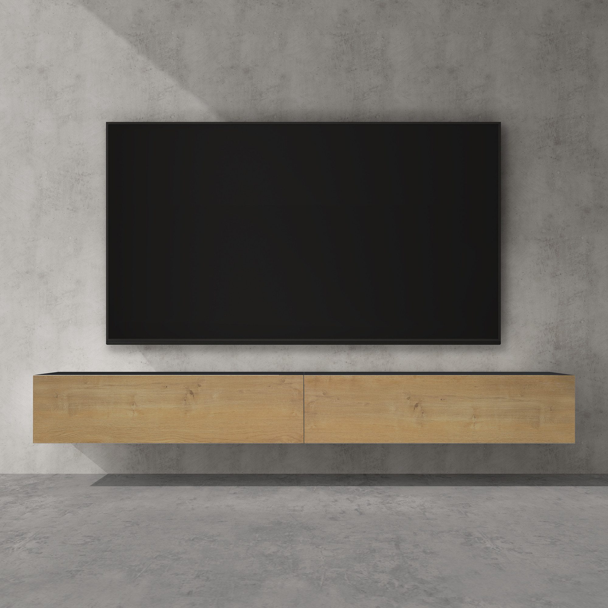 doporro TV-Board TV-schrank Fernsehschrank Low-Board TV-Tisch Wand-hängend günstig online kaufen