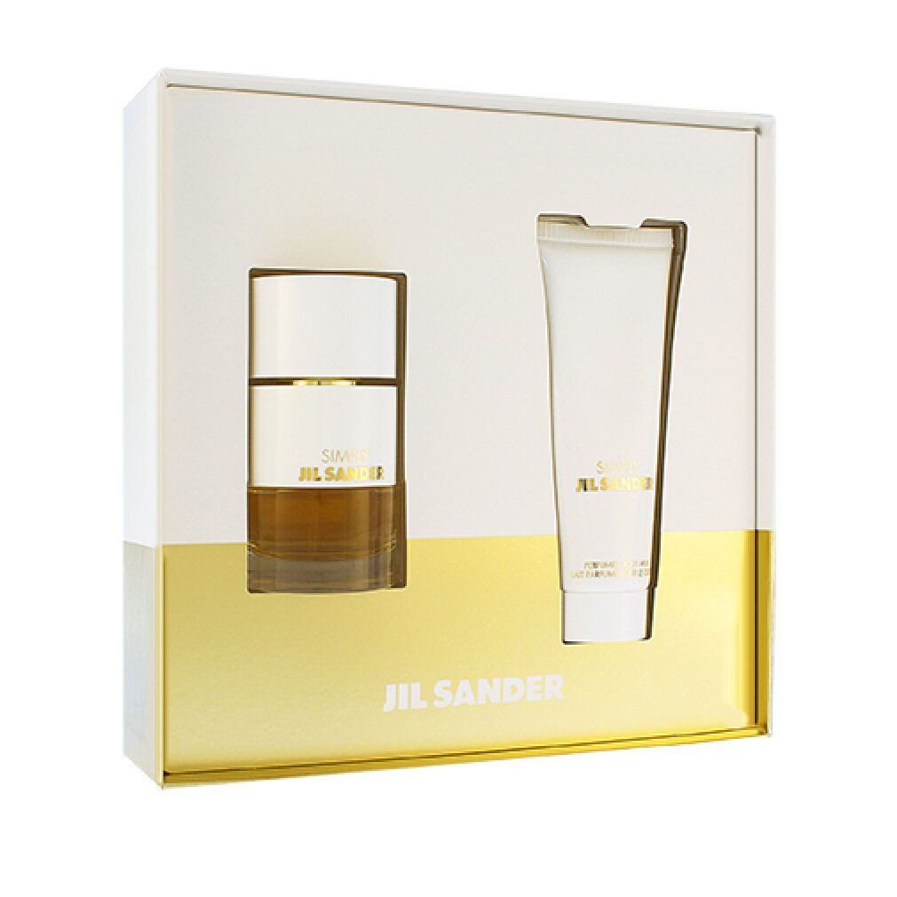 JIL SANDER Duft-Set Simply Geschenkset Eau de Toilette Spray & Bodymilk Set Weihnachten