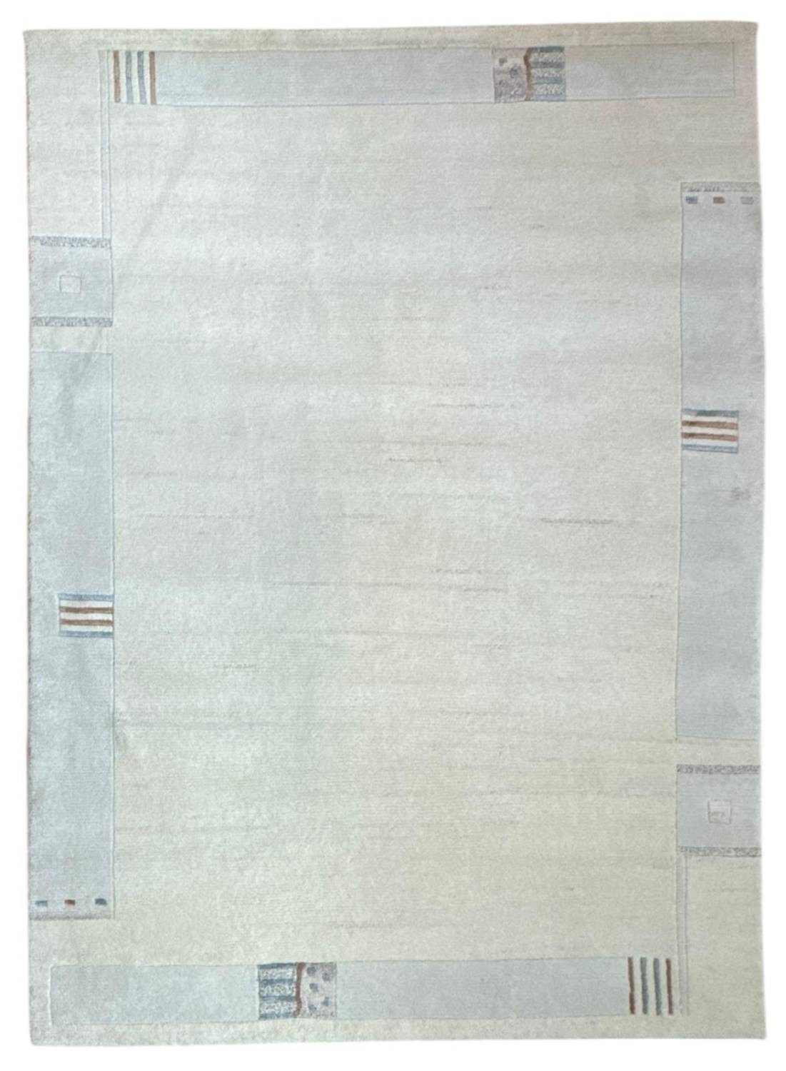Rug Studios Teppich VENUS NEPAL - HANDGEKNÜPFT MODERN, Rechteckig, Höhe: 20 mm, Handgeknüpft, 170 x 240 cm, Natur