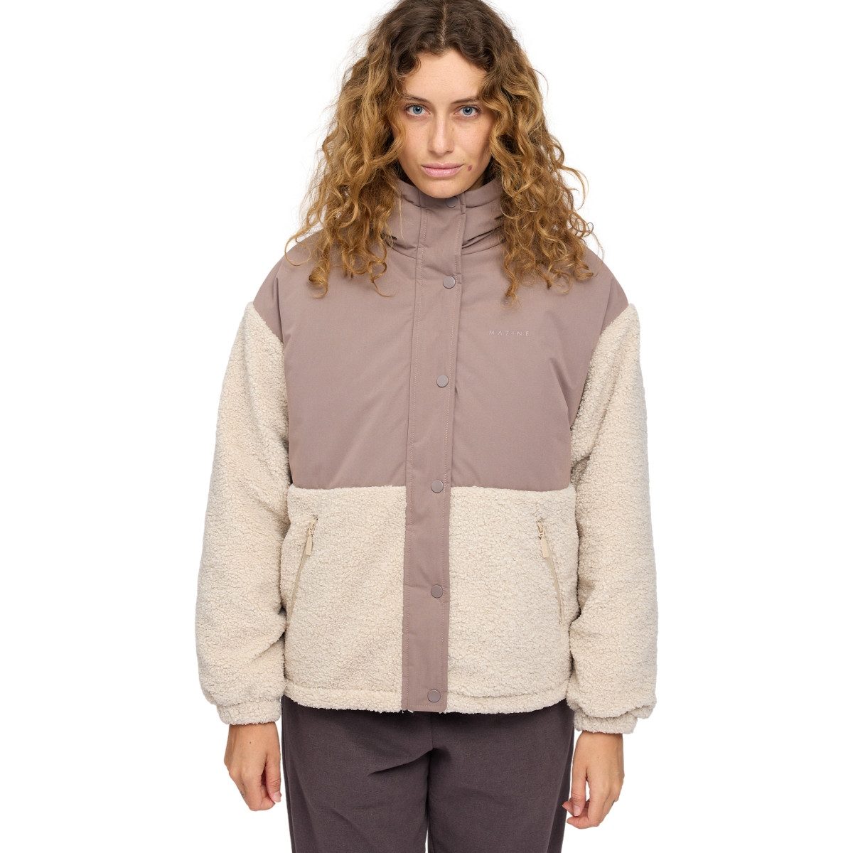 MAZINE Funktionsparka Mazine Fabric Blocking Jacket - Damen Fleecejacke günstig online kaufen