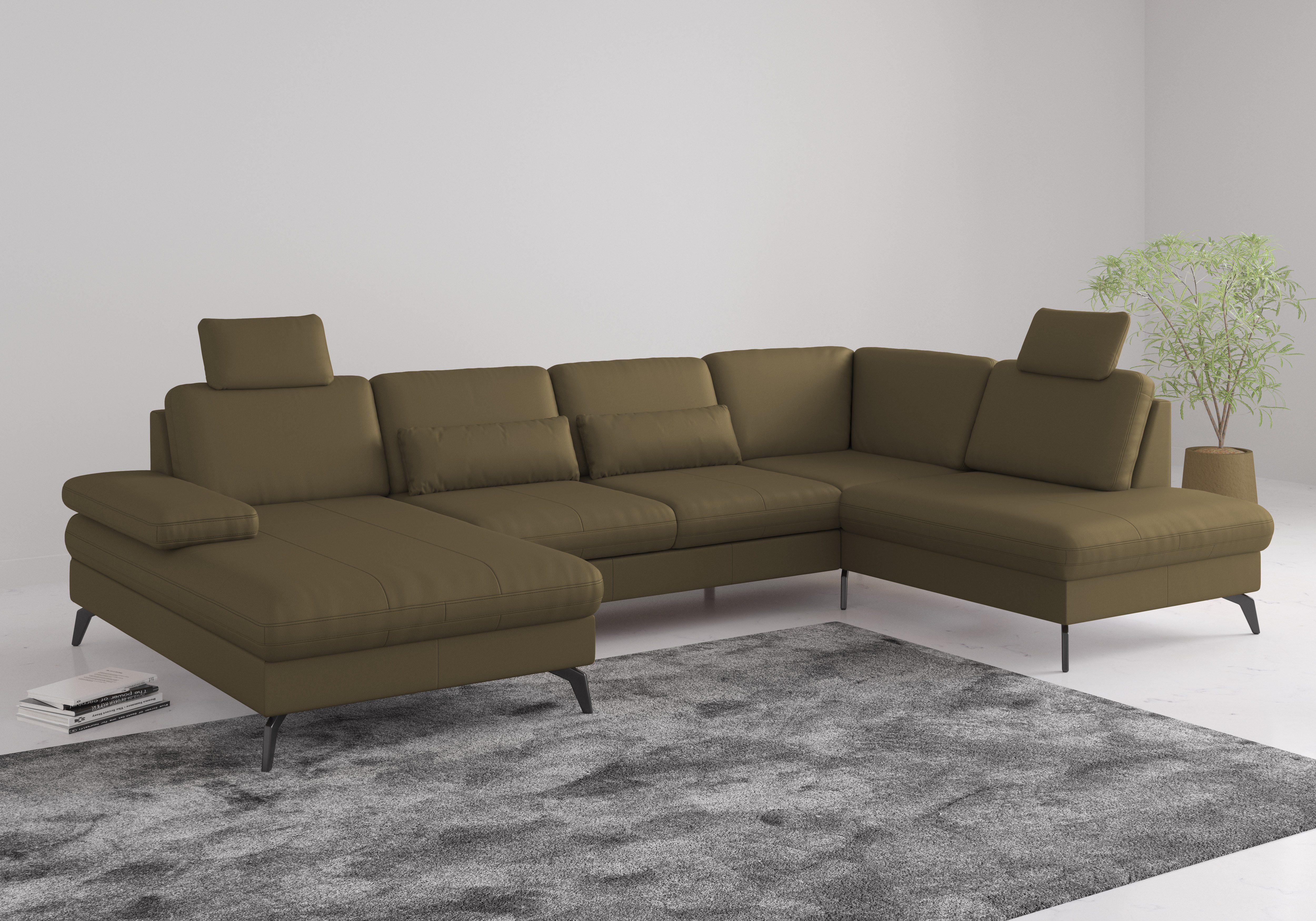 sit&more Wohnlandschaft Morris Jubi, wahlweise mit Armteilverstellung, Bettfunktion & Bettkasten