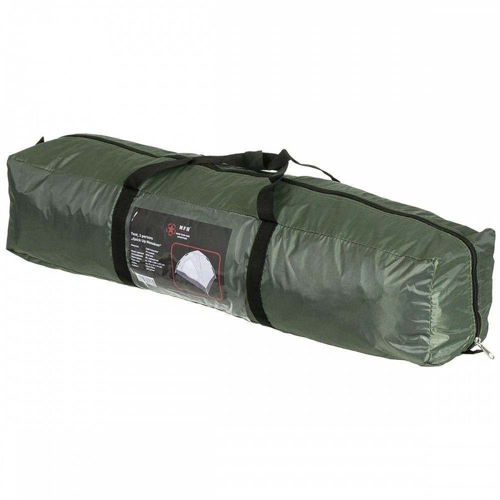 MFH Igluzelt Zelt, Quick Up Monodom, 3 Personen, oliv, Personen: 3