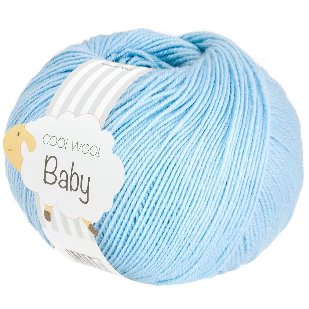 LANA GROSSA Cool Wool Baby Häkelwolle, 220 m