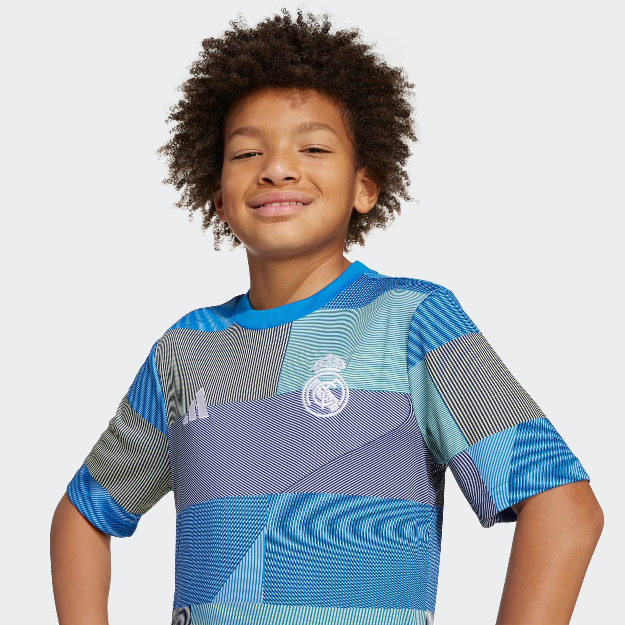 adidas Performance Fußballtrikot REAL MADRID 25/26 KIDS PRE-MATCH SHIRT (1-tlg)
