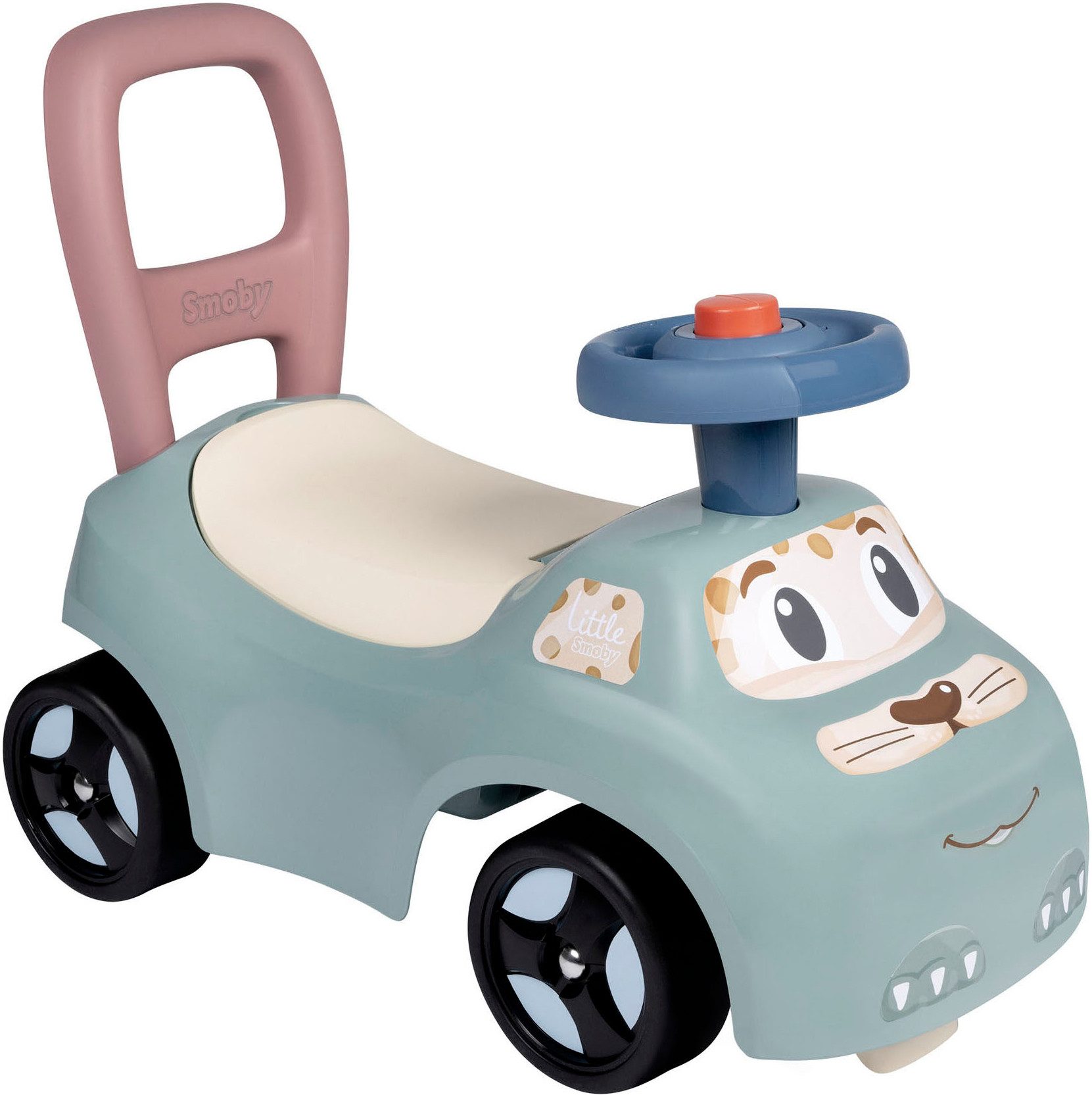 Smoby Rutscherauto Little Smoby Rutschauto, auch als Lauflernhilfe nutzbar, Made in Europe