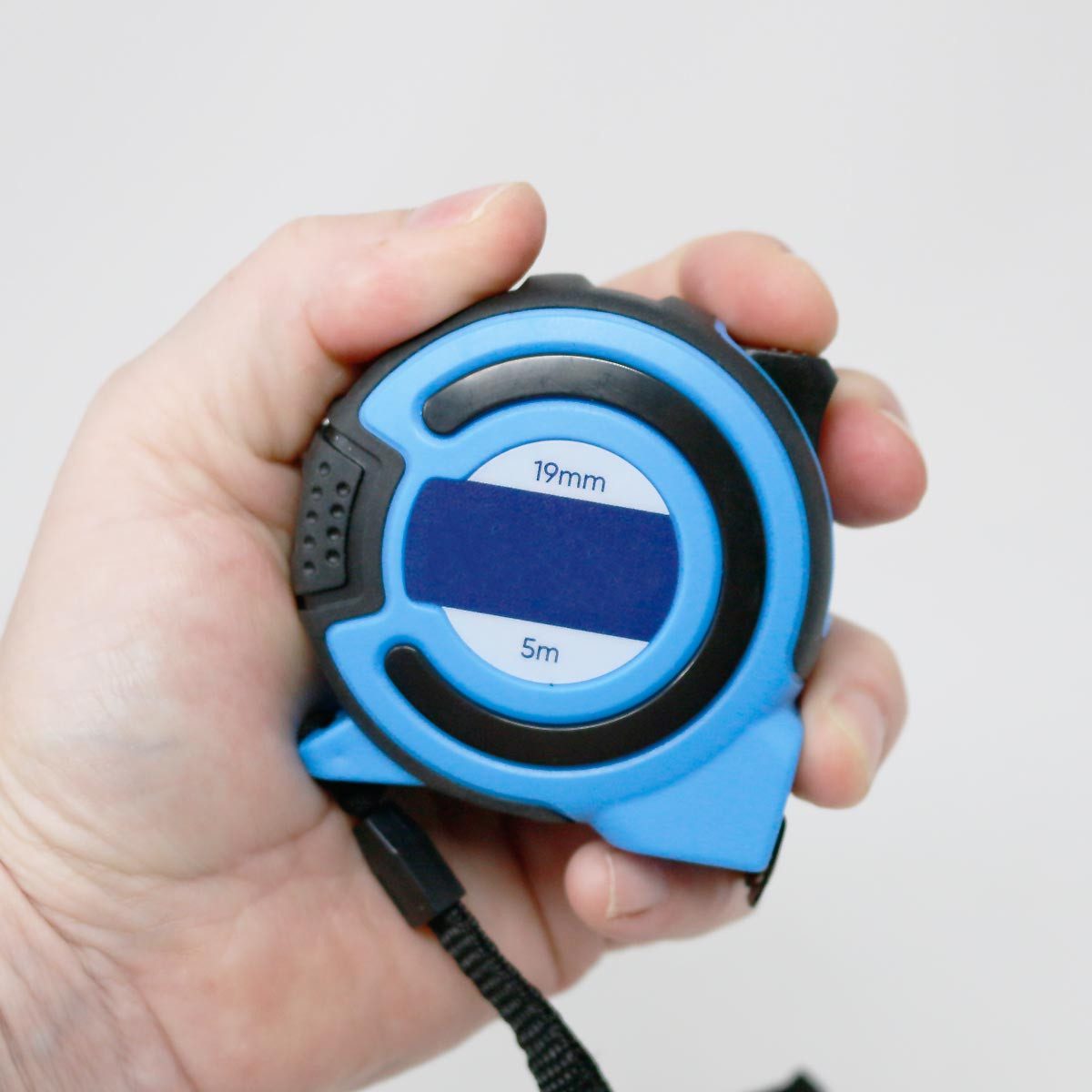 Orno Maßband Bandmaß 5m, 19mm breit, Rollmaßband mit Rücklauf