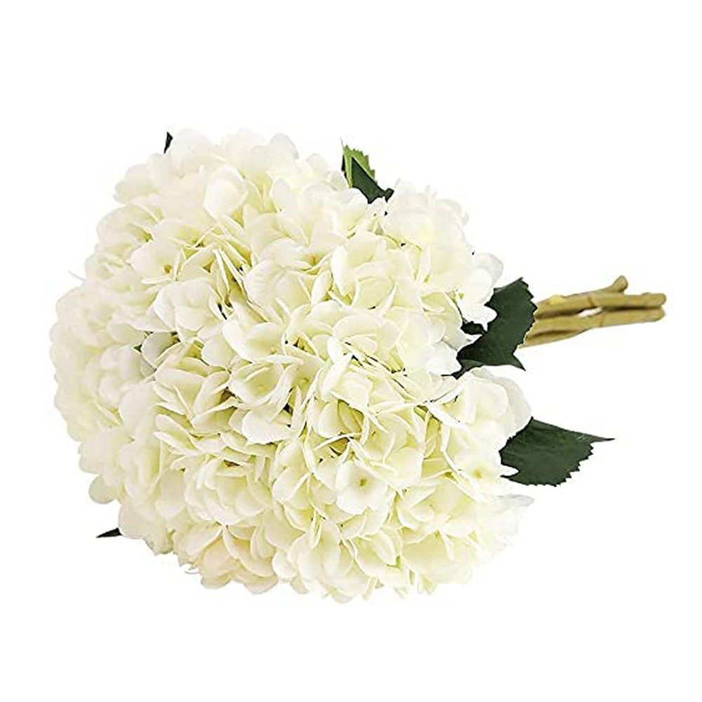 Kunstblume Künstliche Hortensie-Blume, realistische Blumensträuße, Kunstblume, GelldG, Höhe 46 cm