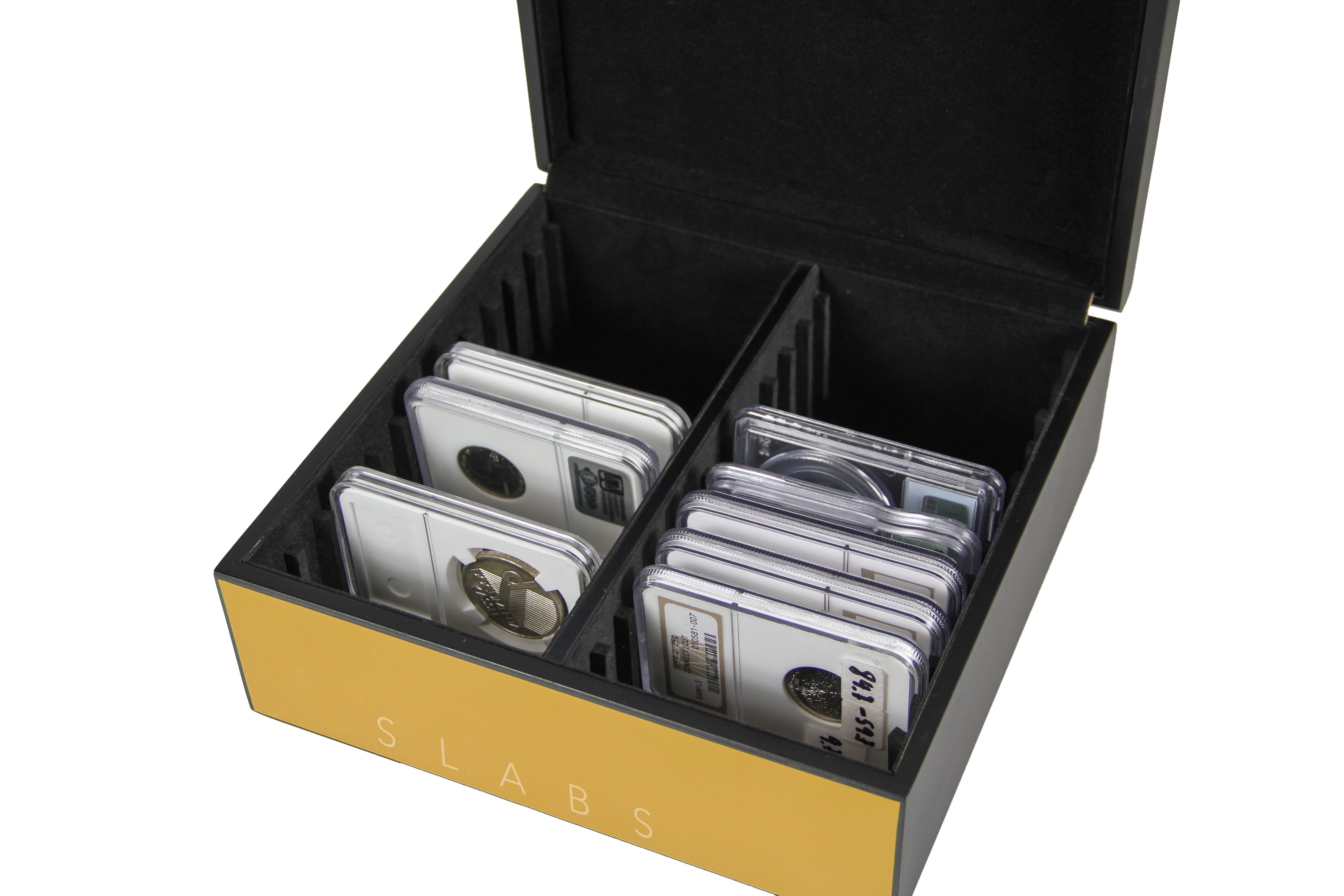 Safe-Album Münzetui Magazin für Slabs