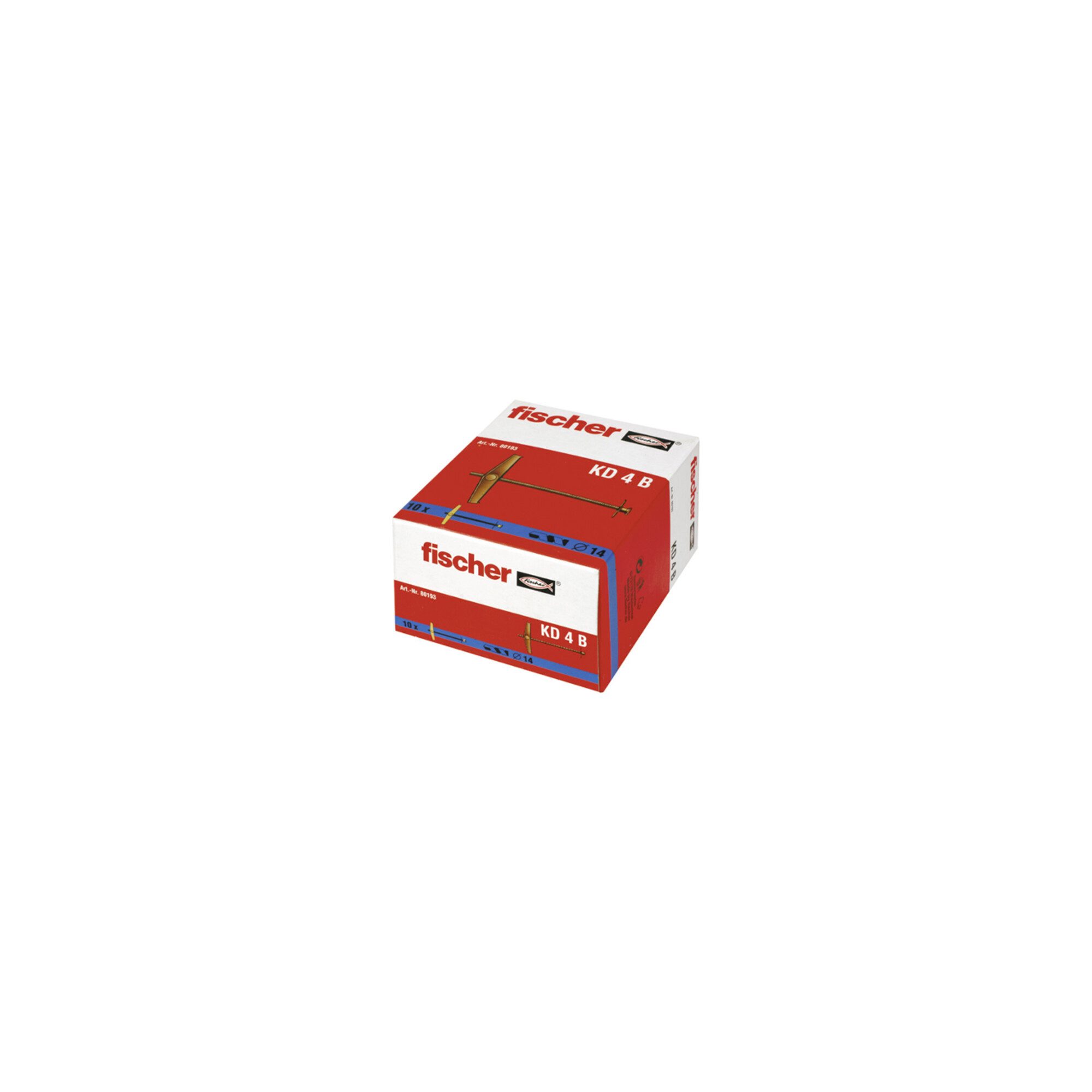 fischer Kippdübel fischer Kippdübel KD 4 B 10 Stk