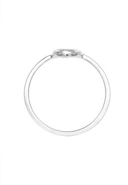 Elli Fingerring Halbmond Mond Astro Basic 925 Silber