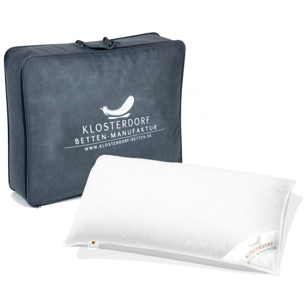 Klosterdorf Betten-Manufaktur Daunenkissen Premium Kopfkissen - üppig delux günstig online kaufen