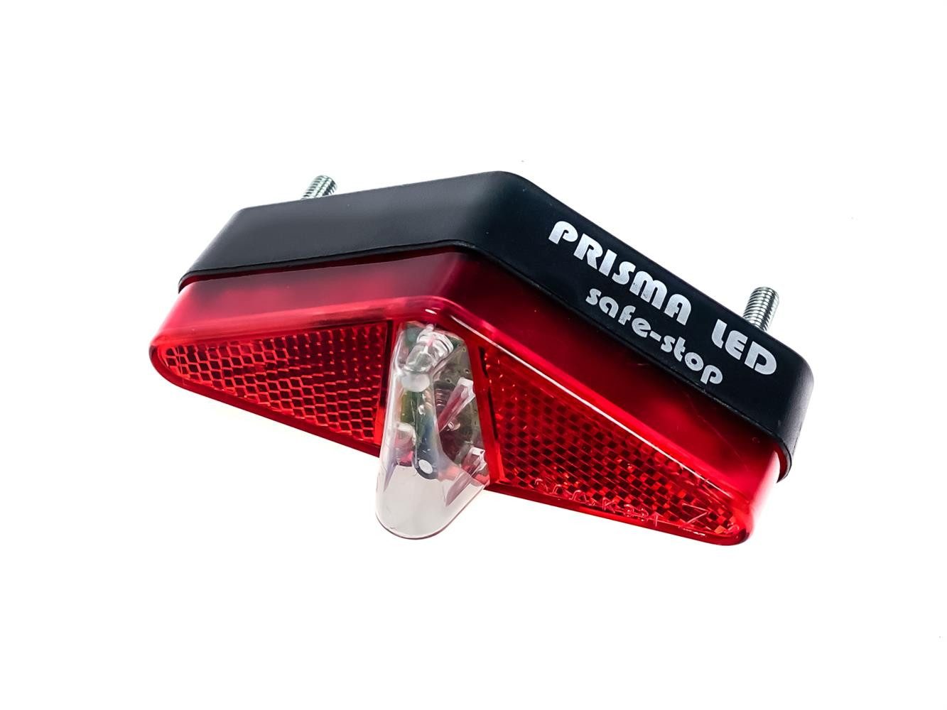 Büchel Fahrrad-Rücklicht PRISMA LED Fahrrad Rücklicht Z-Reflektor 80 mm Dynamo Standlicht