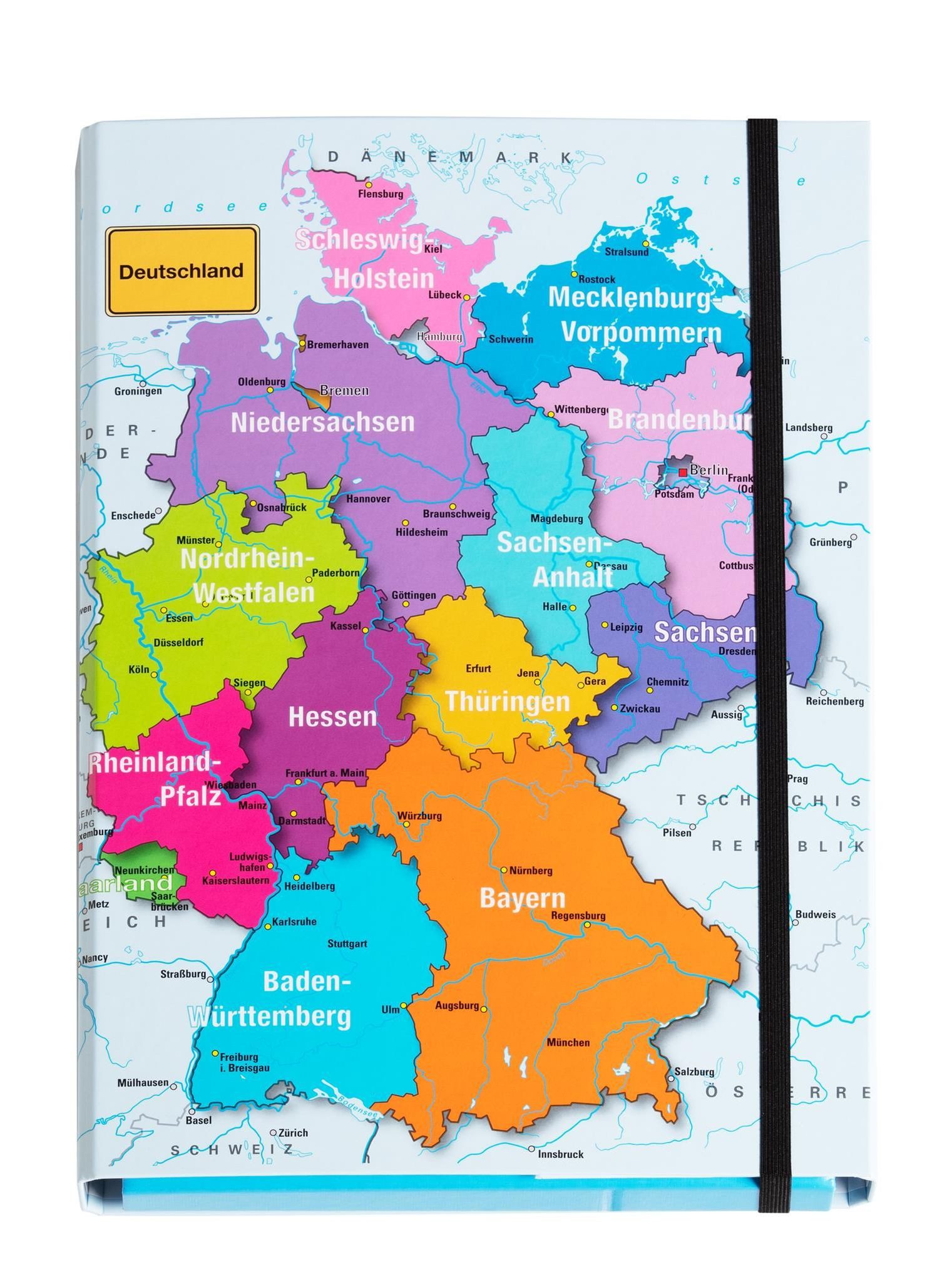 PAGNA Aufbewahrungsbox Pagna SammelboxA4 Deutschland Gummizugverschluss