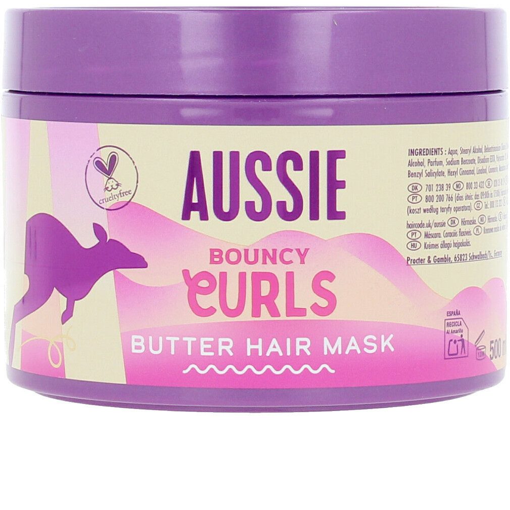 Aussie Haarpflege-Set BOUNCY CURLS Butterhaarmaske