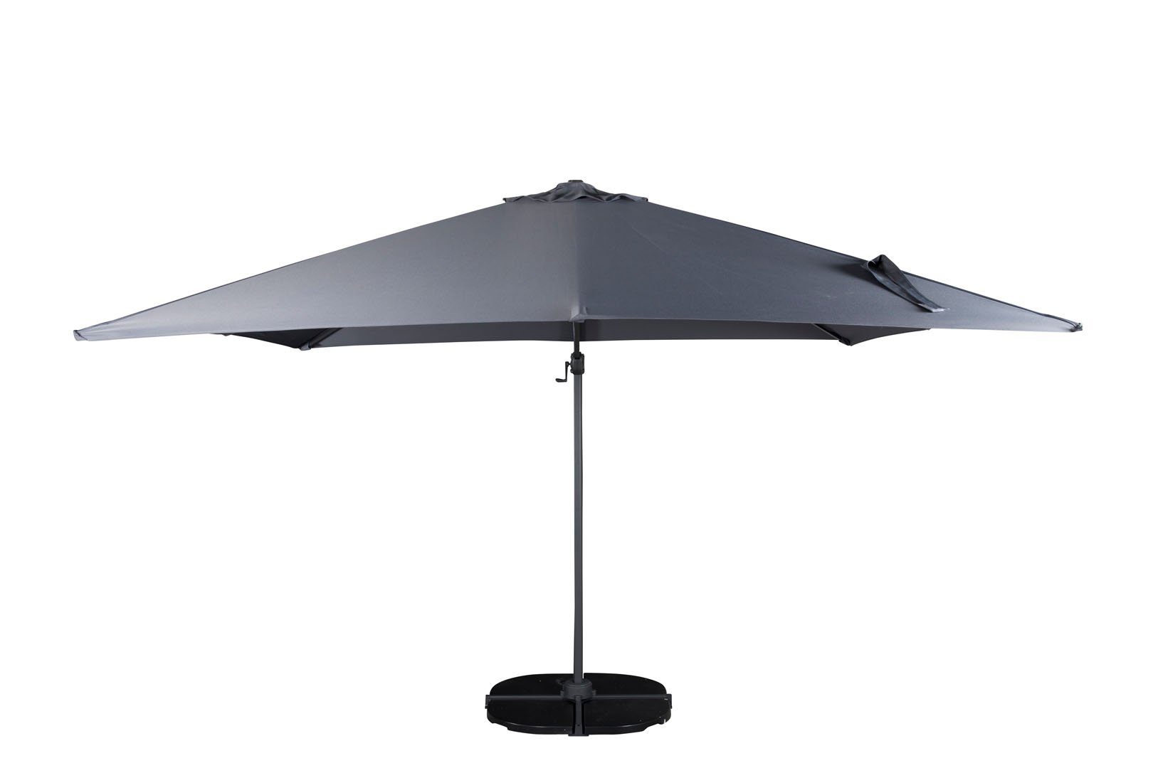 Sonnenschutz Leeds Sonnenschirm grau schwarz., ebuy24