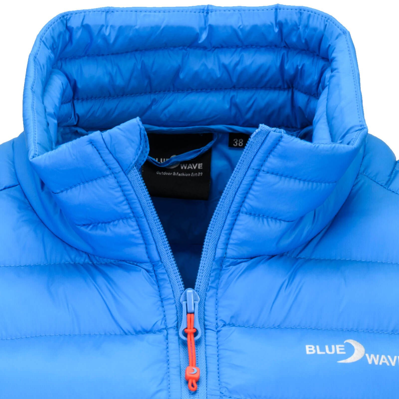 Blue Wave Steppweste Damen Weste Olivia gesteppt Stehkragen - Übergangsweste mit Packbeutel Leicht & Packable, 2-Wege-Reißverschluss, Reißverschlusstaschen – Bild 5 von 5