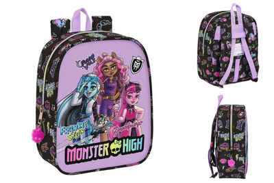 Monster High Rucksack Monster high Kinder-Rucksack Monster High Creep Schwarz 22 x 27 x 10 c
