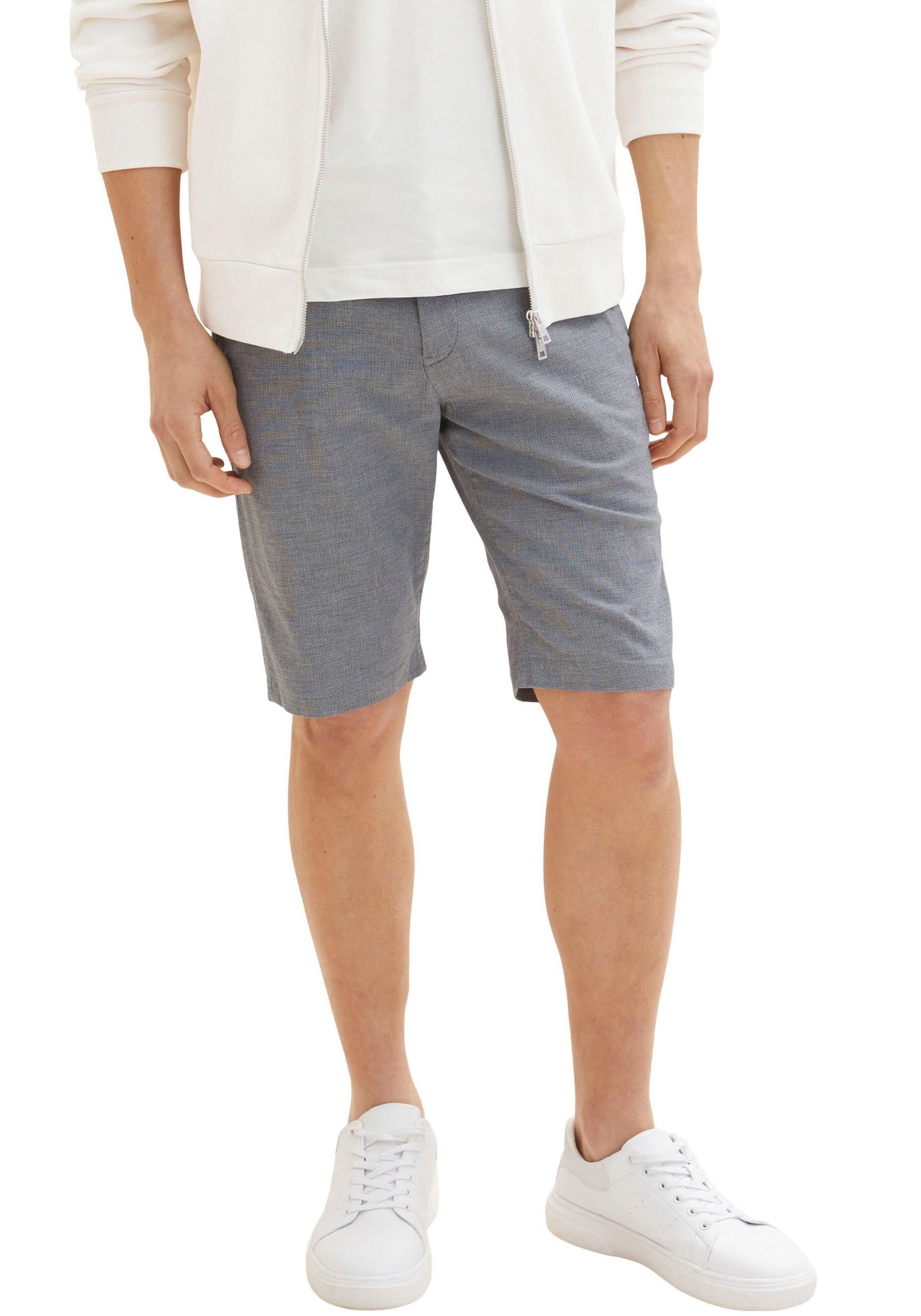 TOM TAILOR Shorts navy white | Shorts