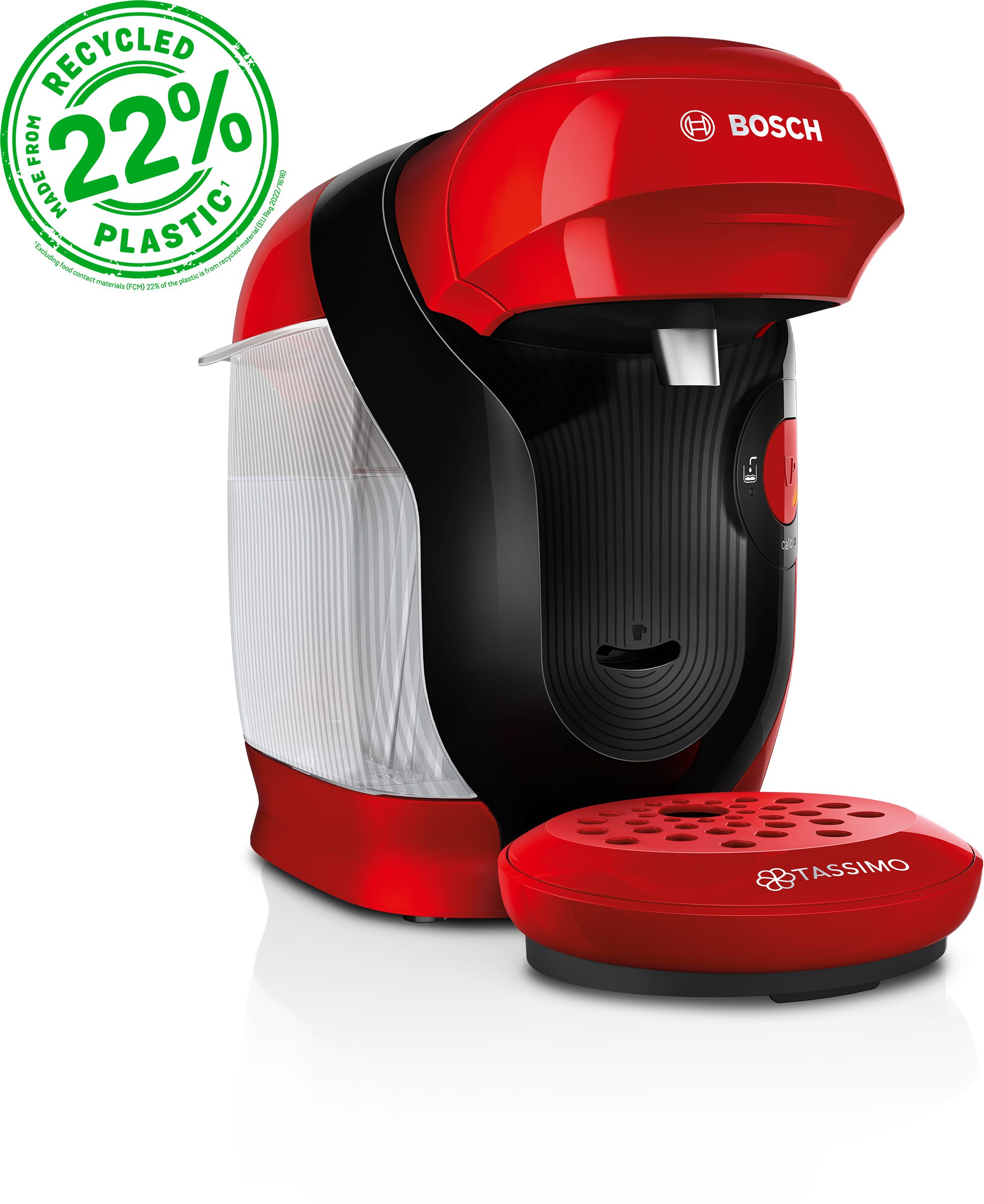 TASSIMO Kapselmaschine style friendly TAS113E, über 70 Getränke, platzsparend, geeignet für alle Tassen, Wassertank 0,7 L