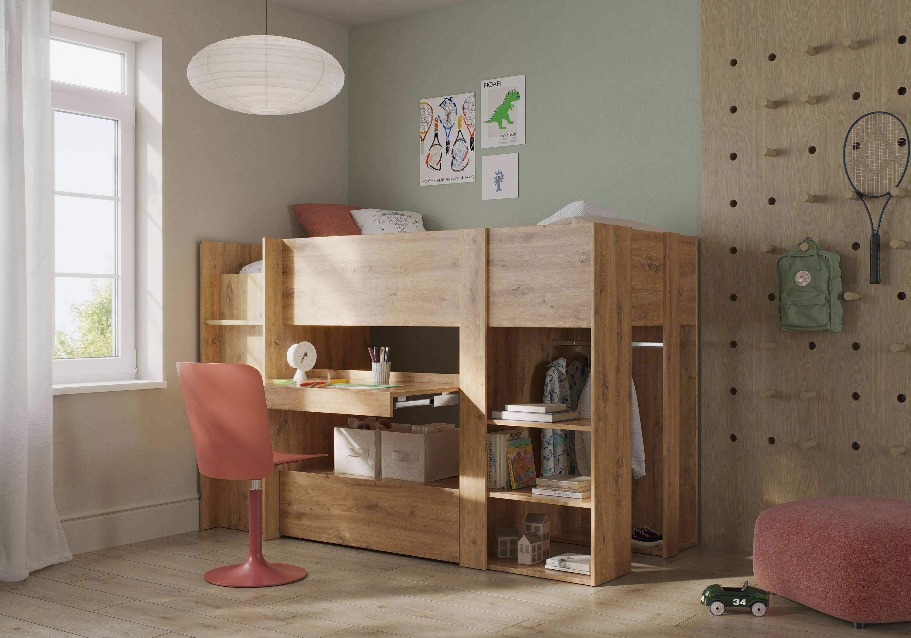 Gami Hochbett GABIN Hochbett All-in-One