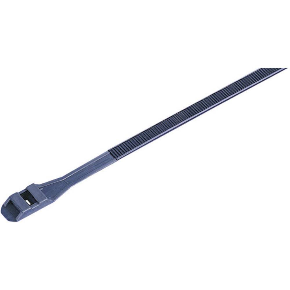 TRU COMPONENTS Kabelbinder Doppelverschlussbinder 1592900 mit Doppelkopf, UV-stabilisiert