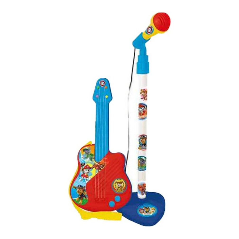 Spiel-Gitarre Kindergitarre Reig Paw Patrol Mikrofon